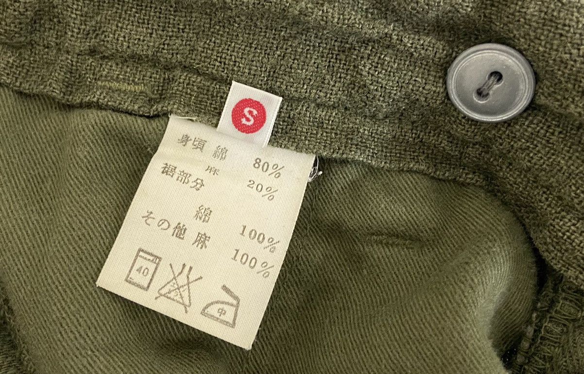 Kapital KAPITAL cotton linen cargo pants Size US 28 / EU 44 - 7 Thumbnail