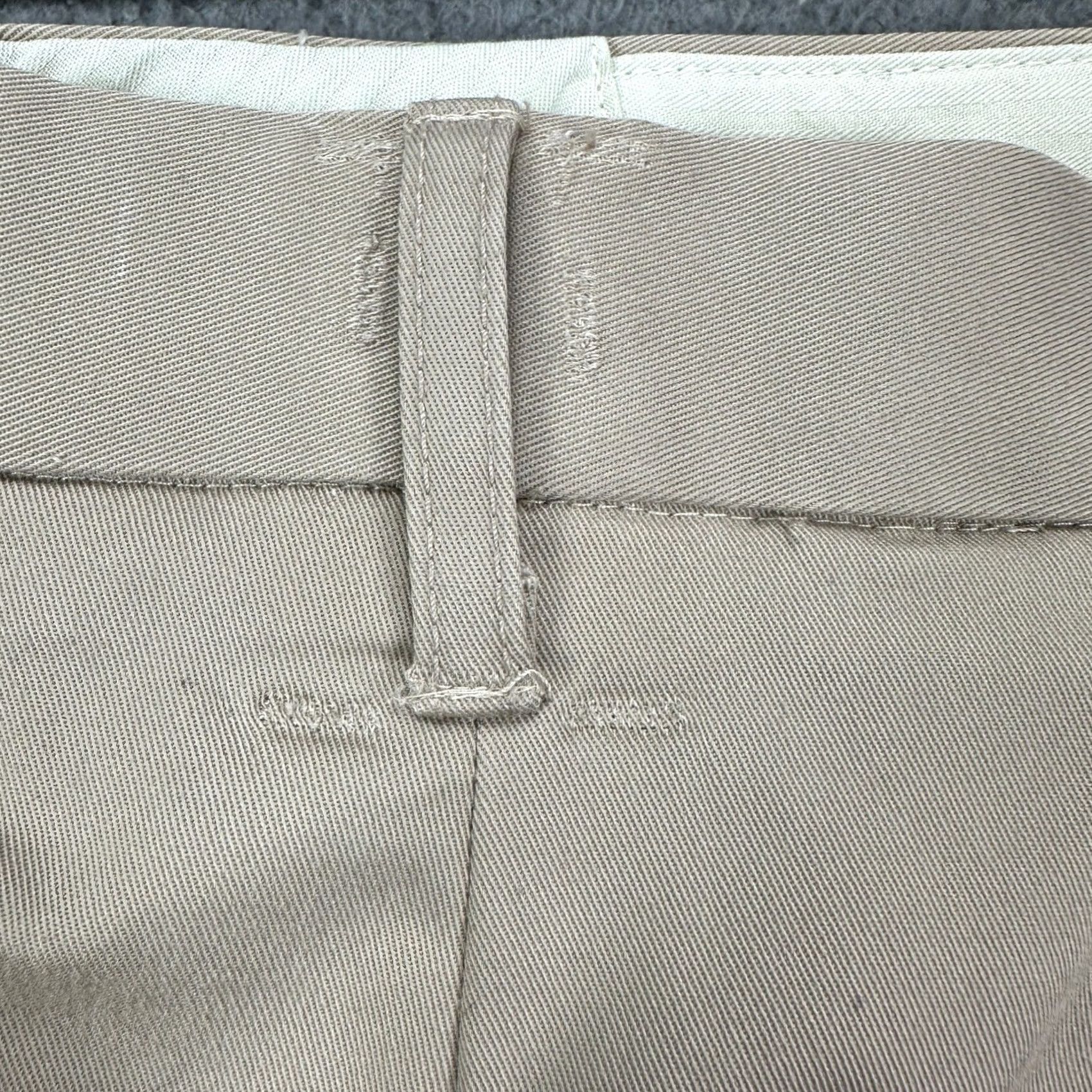 Proper Cloth Proper Cloth Chino Pants Mens 41X32 Flat Front Pockets Stretch Straight Leg Beige 98% Cotton 2% Spandex Casual Fit Mens Size US 36 / EU 52 - 6 Thumbnail
