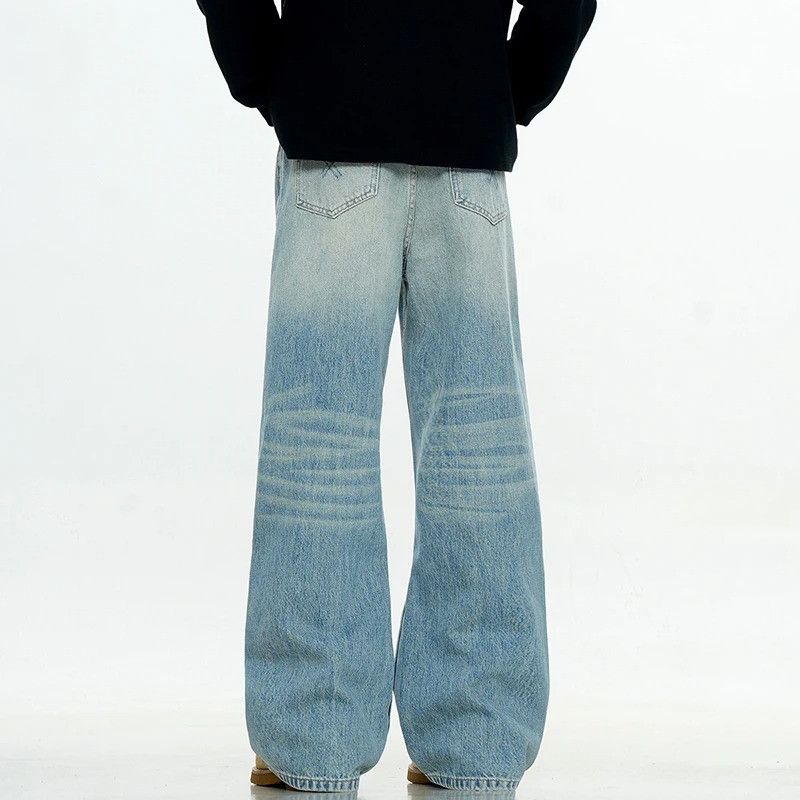 Jean Korean Style Casual Flare Jeans Size US 32 / EU 48 - 5 Thumbnail