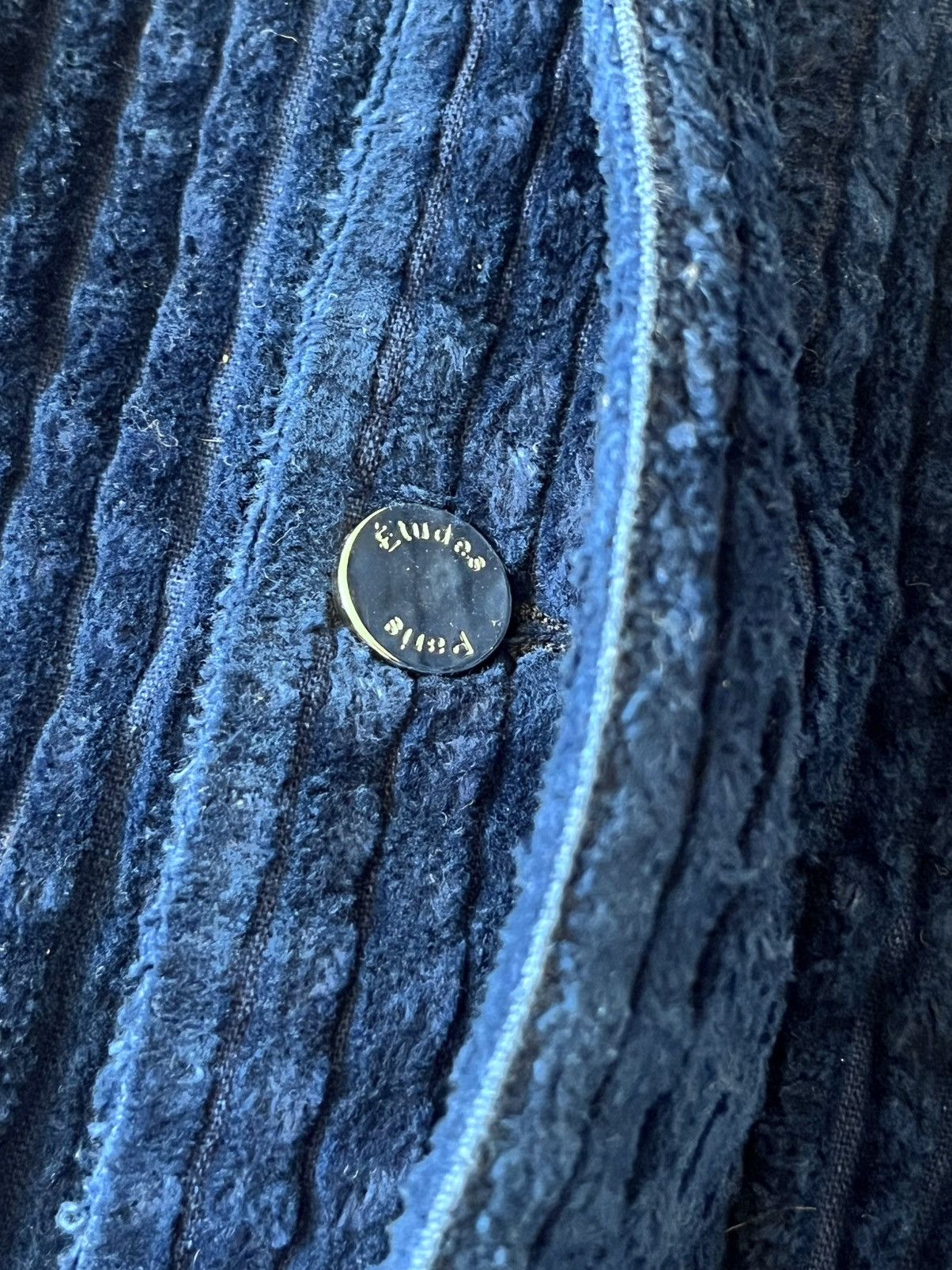 Etudes Études Studio Indigo Corduroy Shirt Jacket Size US M / EU 48-50 / 2 - 4 Thumbnail