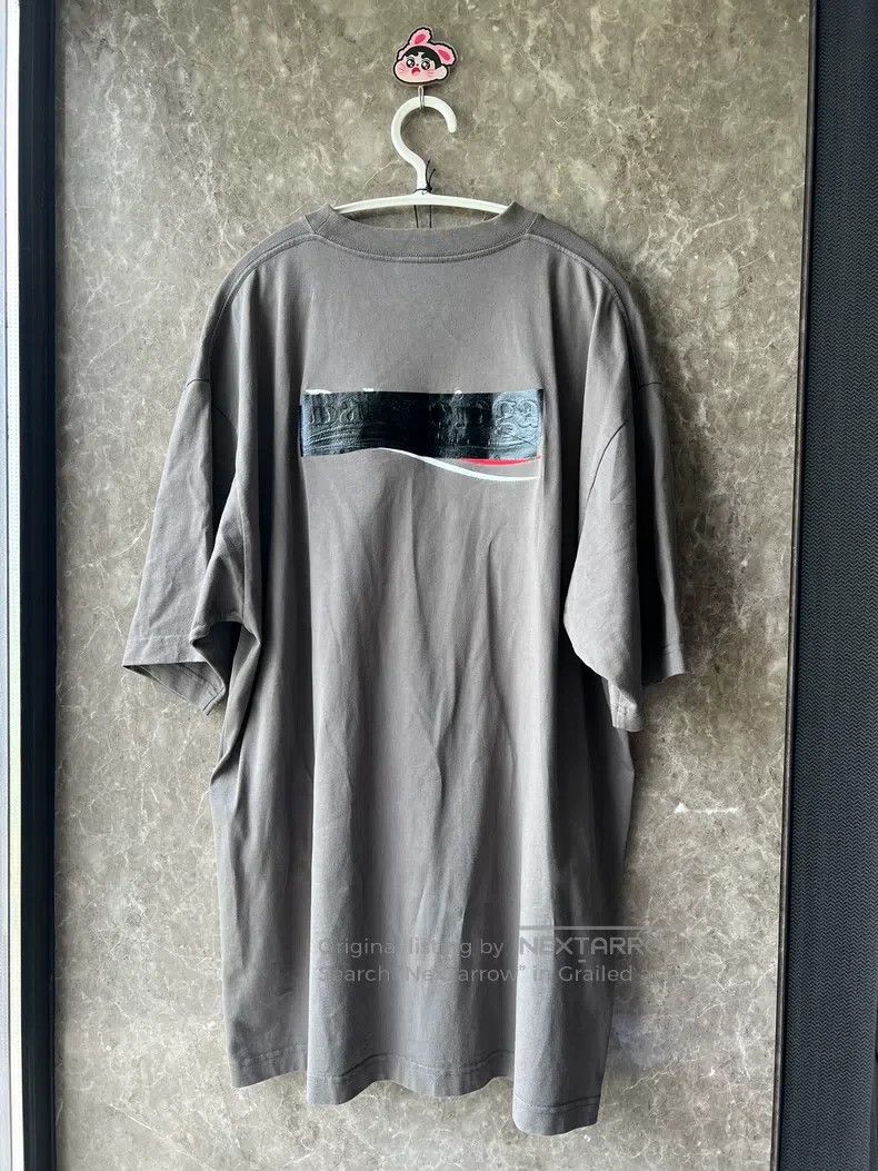 Balenciaga Balenciaga Tape Coke Short Sleeve M Size US M / EU 48-50 / 2 - 2 Thumbnail