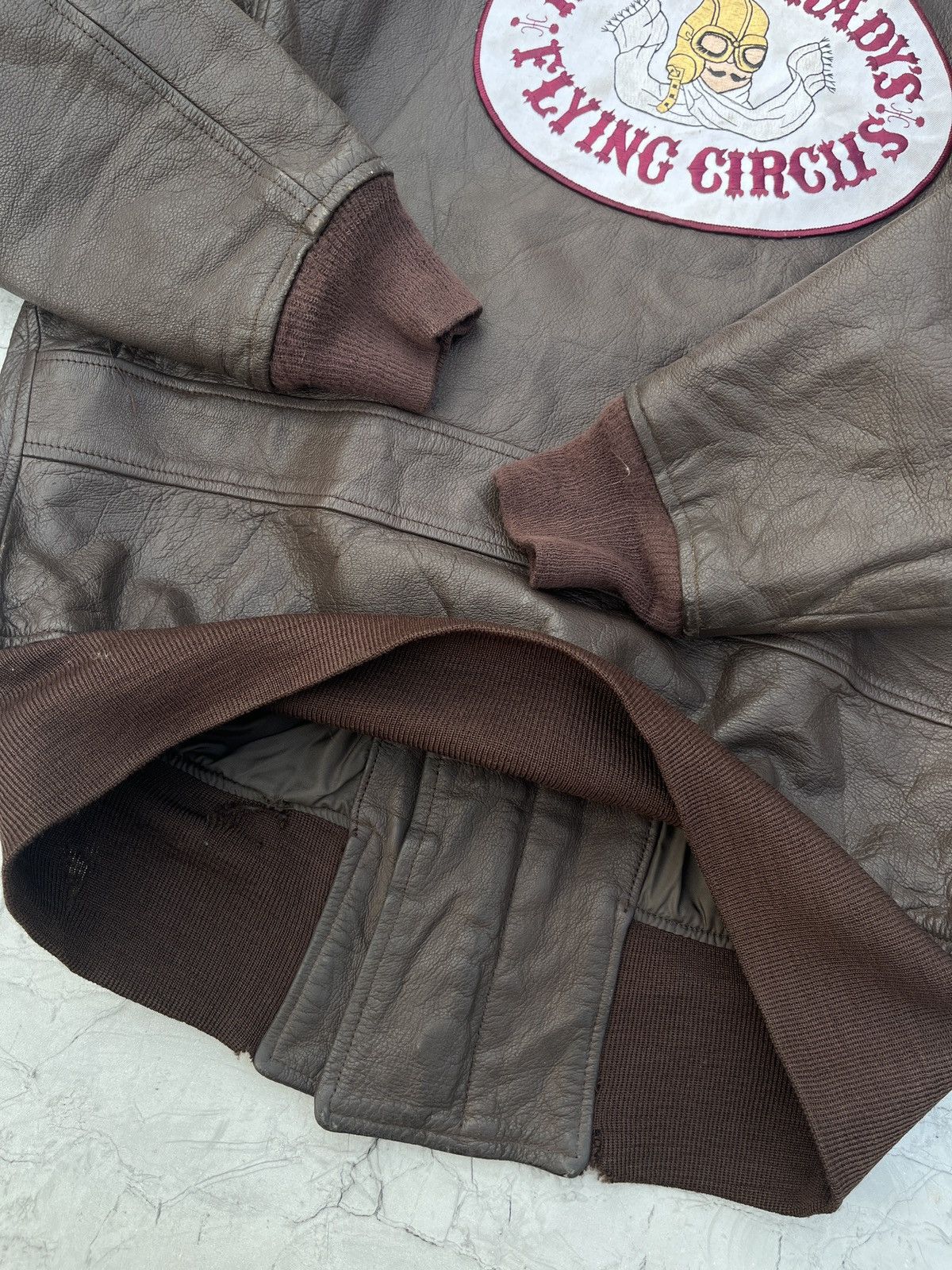 Vintage Rare Vintage 1968 U.S. Navy G-1 Flight Jacket. Size US L / EU 52-54 / 3 - 12 Thumbnail