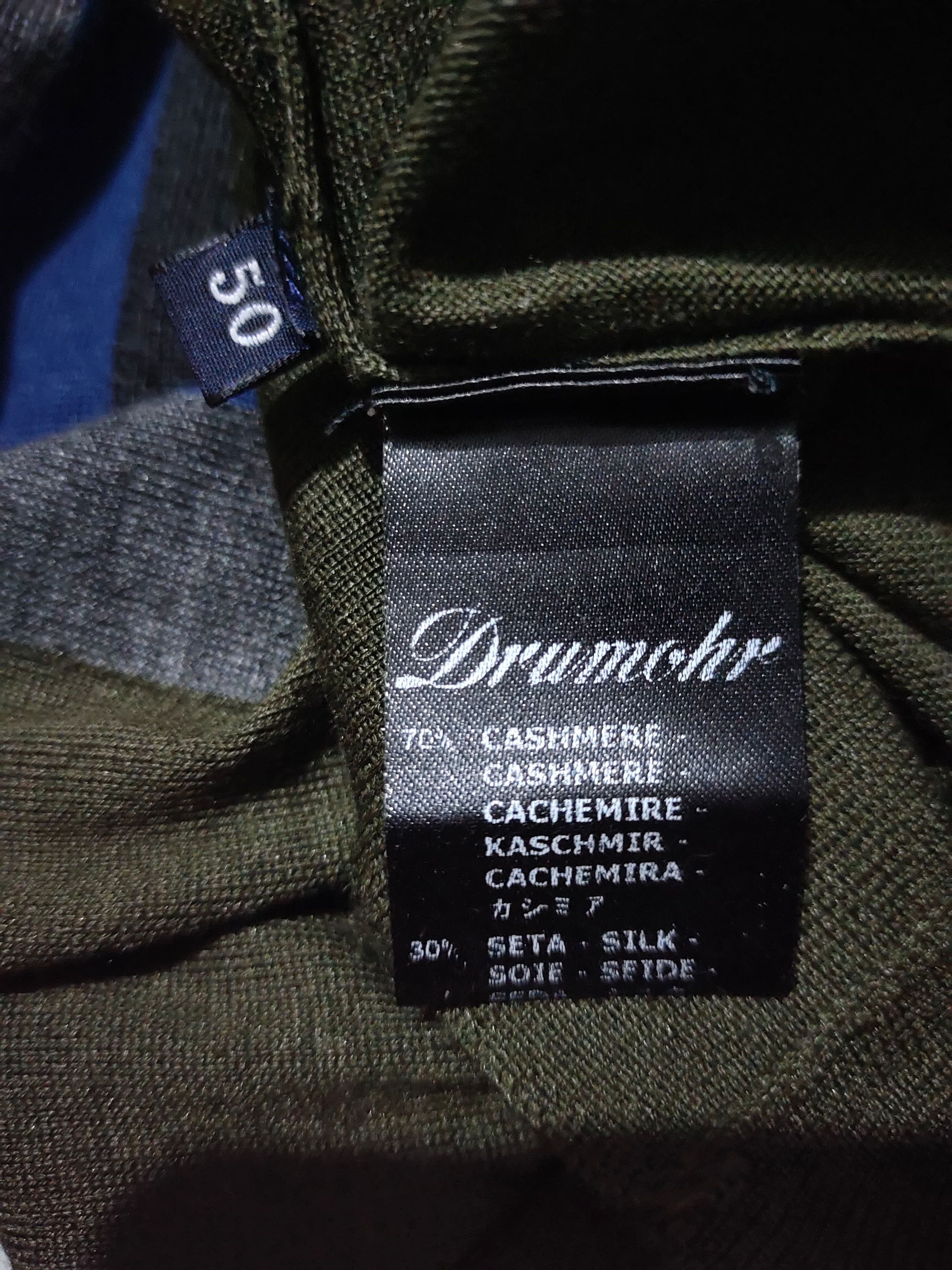 Drumohr Drumohr Cashmere Turtleneck Sweater Made in Italy Size US M / EU 48-50 / 2 - 3 Thumbnail