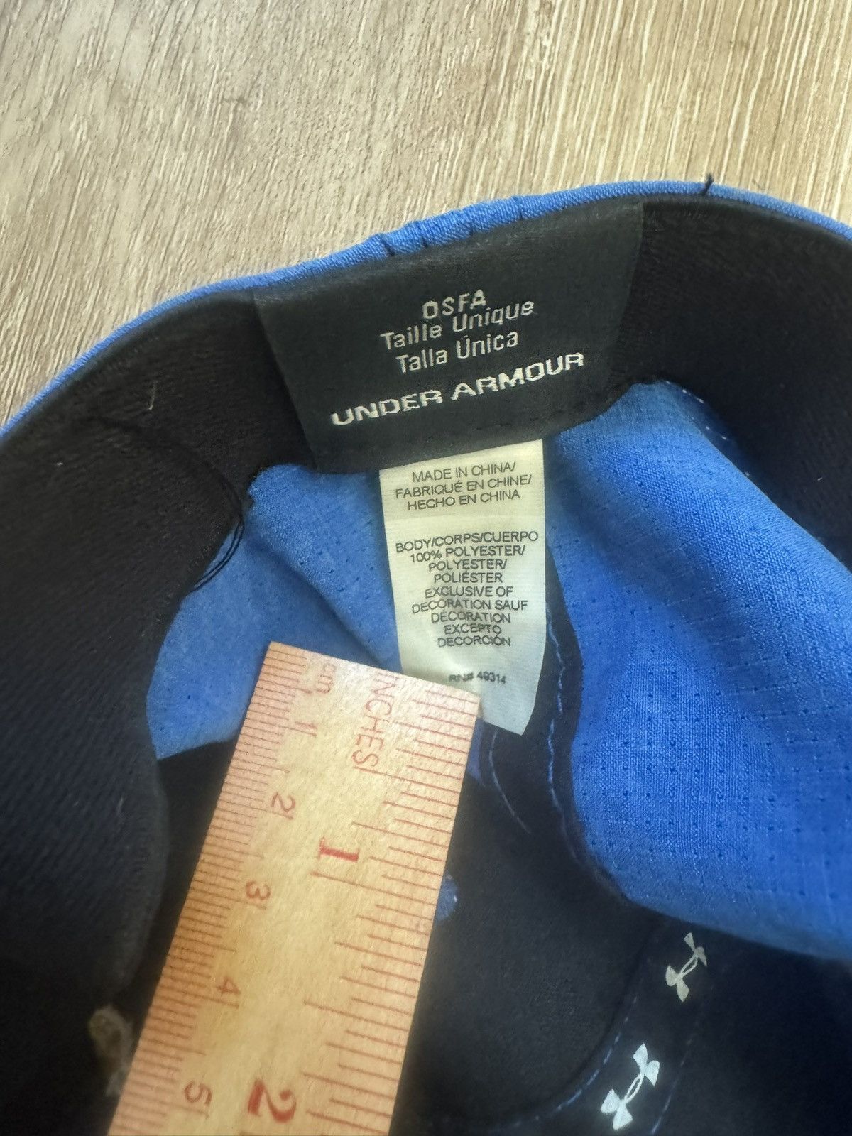 Under Armour UCLA Bruins Cursive Logo Ball Cap Los Angeles College Size ONE SIZE - 5 Thumbnail