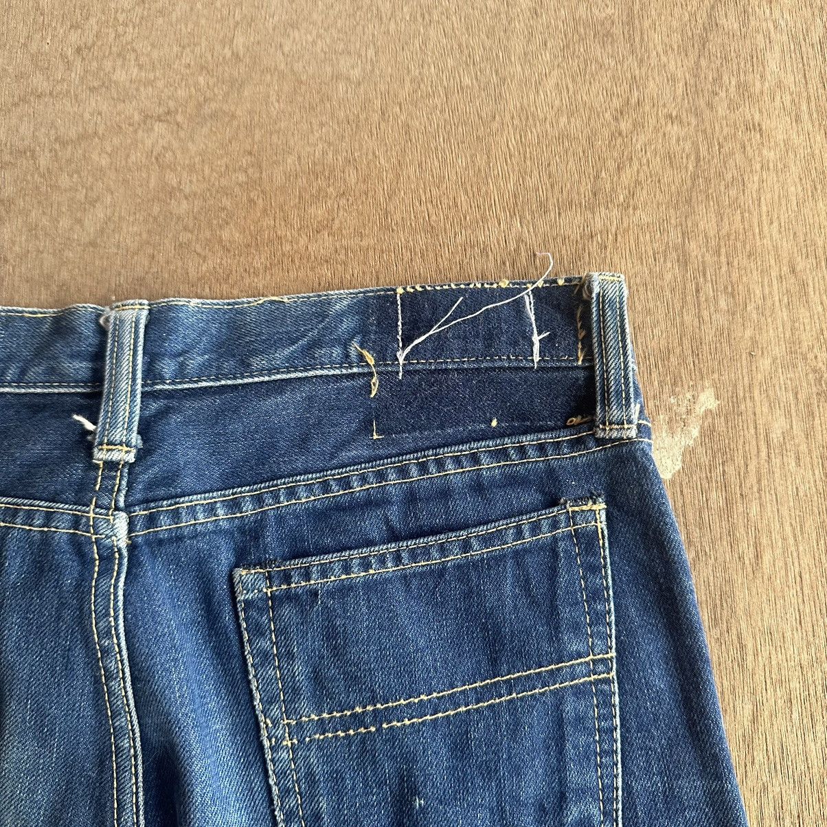 Vintage FLARE/BOOTCUT ‼️ Vintage COLOLUD Yellow Stitch Sconvil Denim Size US 27 - 15 Thumbnail