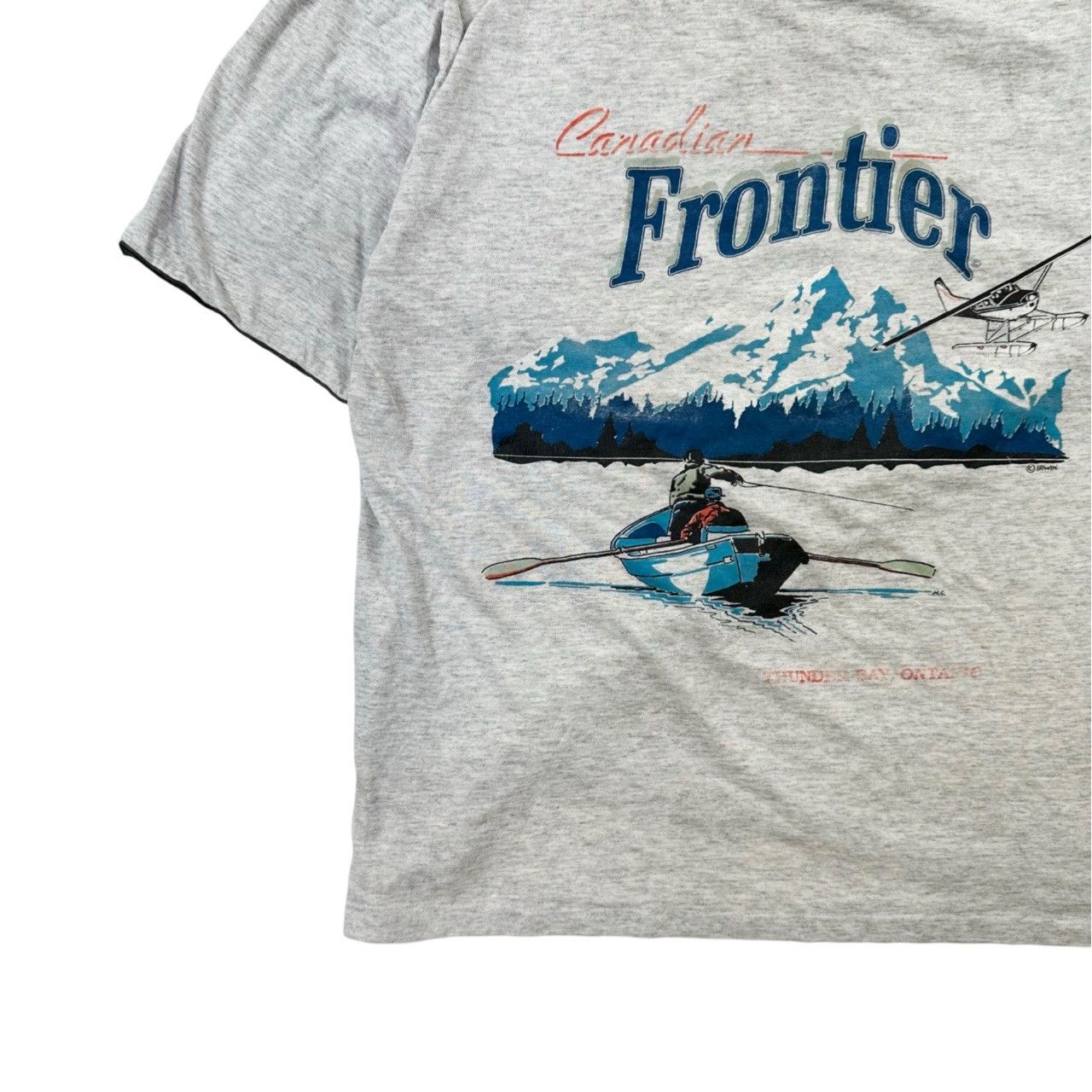 Vintage Vintage 90s Canadian Frontier Big Print Nature Graphic Size US L / EU 52-54 / 3 - 3 Thumbnail