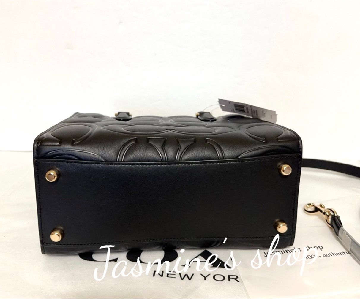 Coach NWT Coach Maggie Small Tote Bag In Signature Leather CY670 Size ONE SIZE - 7 Thumbnail