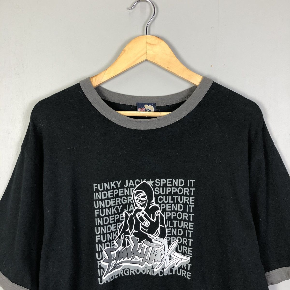 Rap Tees Vintage y2k Funky Jack Underground Culture Tshirt Size US L / EU 52-54 / 3 - 6 Thumbnail