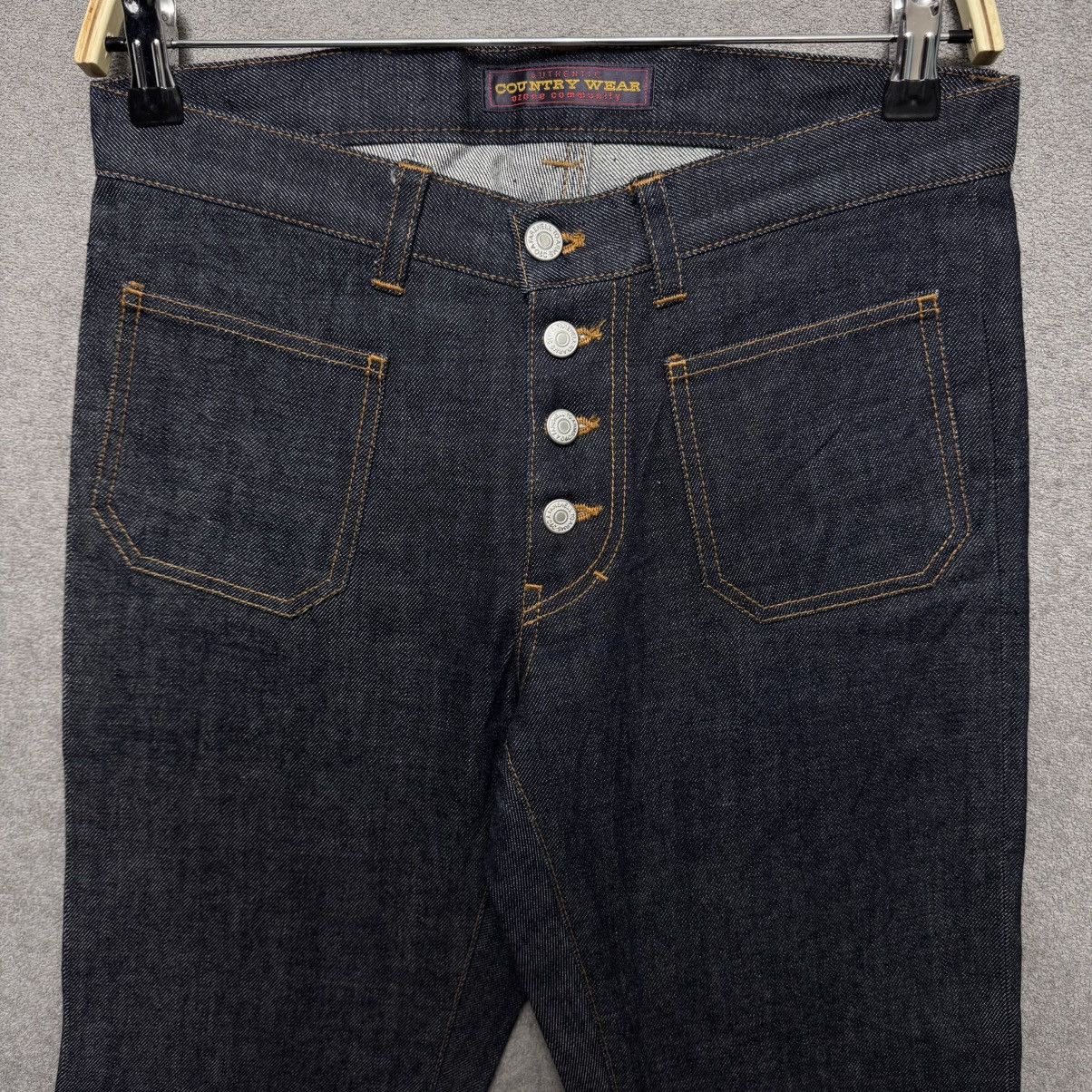 Hysteric Glamour × If Six Was Nine × Japanese Brand Hysteric Glamour Ozone Community Flared Bootcut Denim pant Size US 29 - 6 Thumbnail