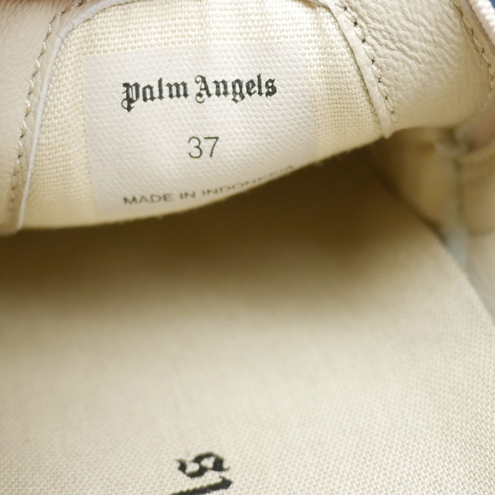 Palm Angels Palm Angels Slip Ons Beige AOP Font Size 37 Size US 5.5 / IT 35.5 - 6 Thumbnail