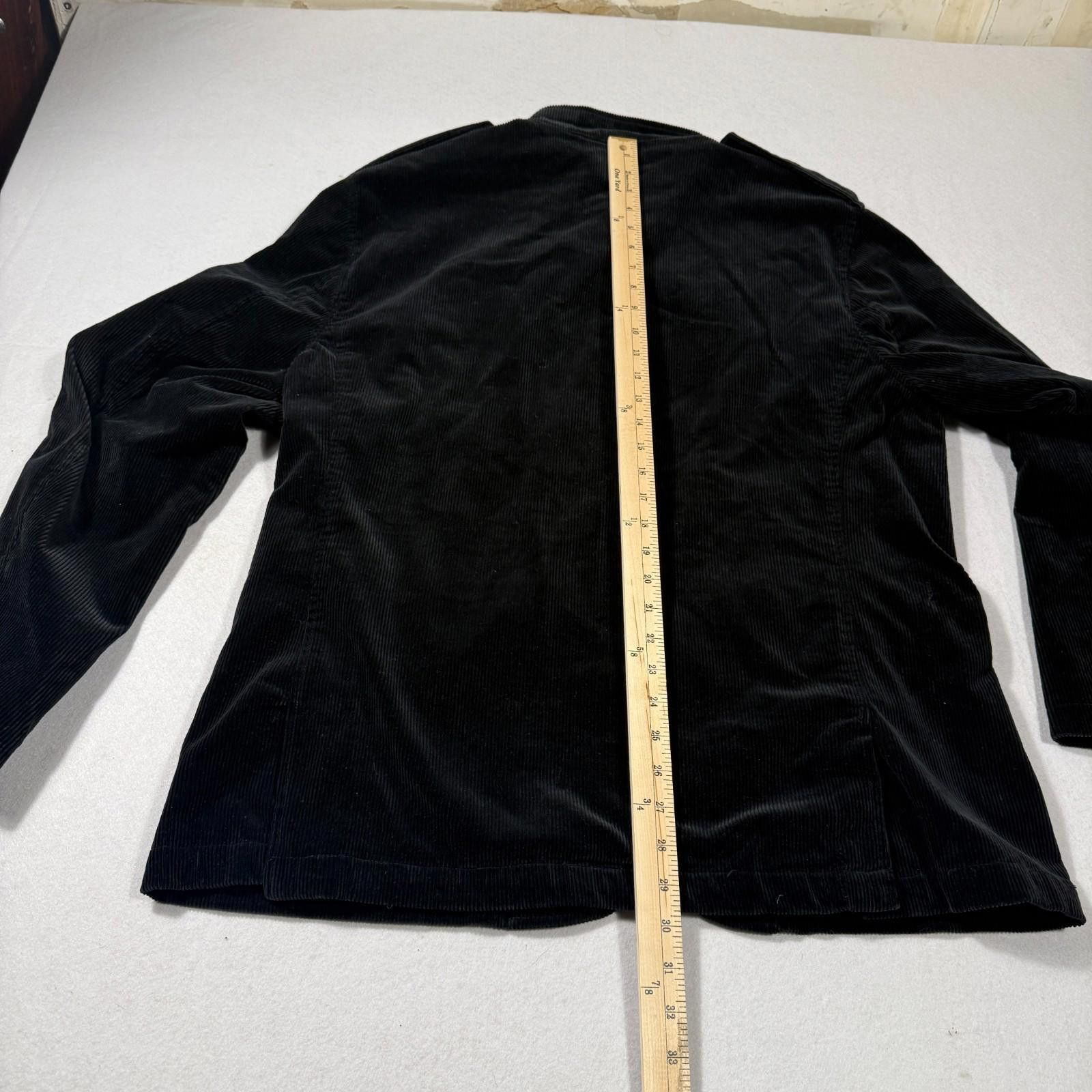 Rugby Ralph Lauren Vintage Rugby Ralph Lauren Corduroy Military Jacket Black XL Size US XL / EU 56 / 4 - 6 Thumbnail