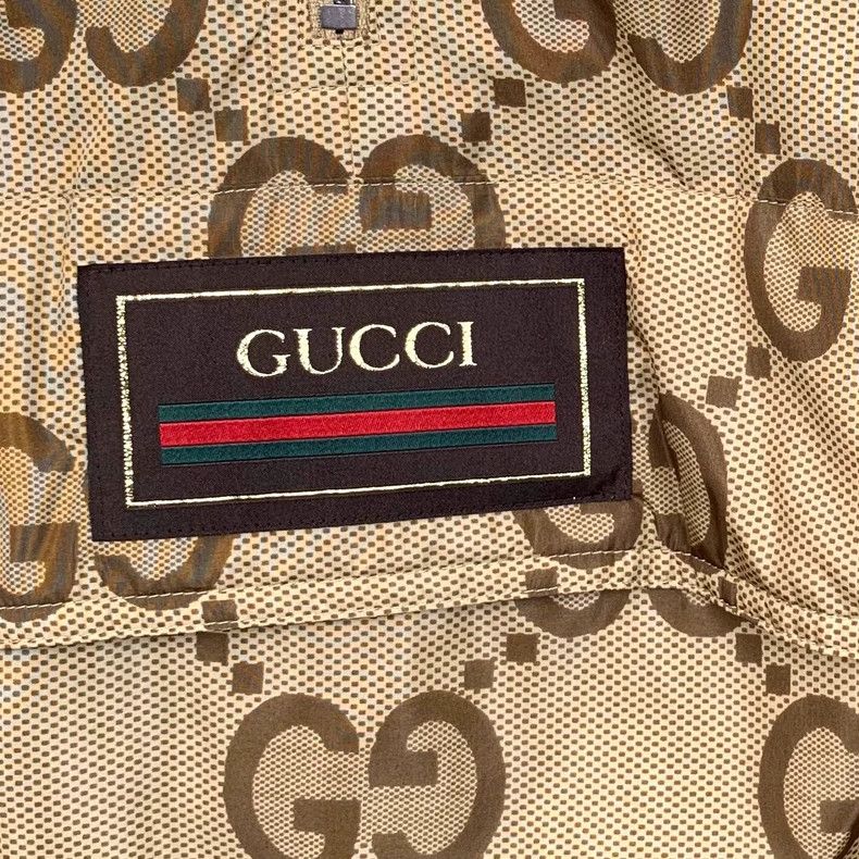 Gucci GucciYear of the Tiger Limited Edition 22 Brown Logo Printe Size M / US 6-8 / IT 42-44 - 4 Thumbnail