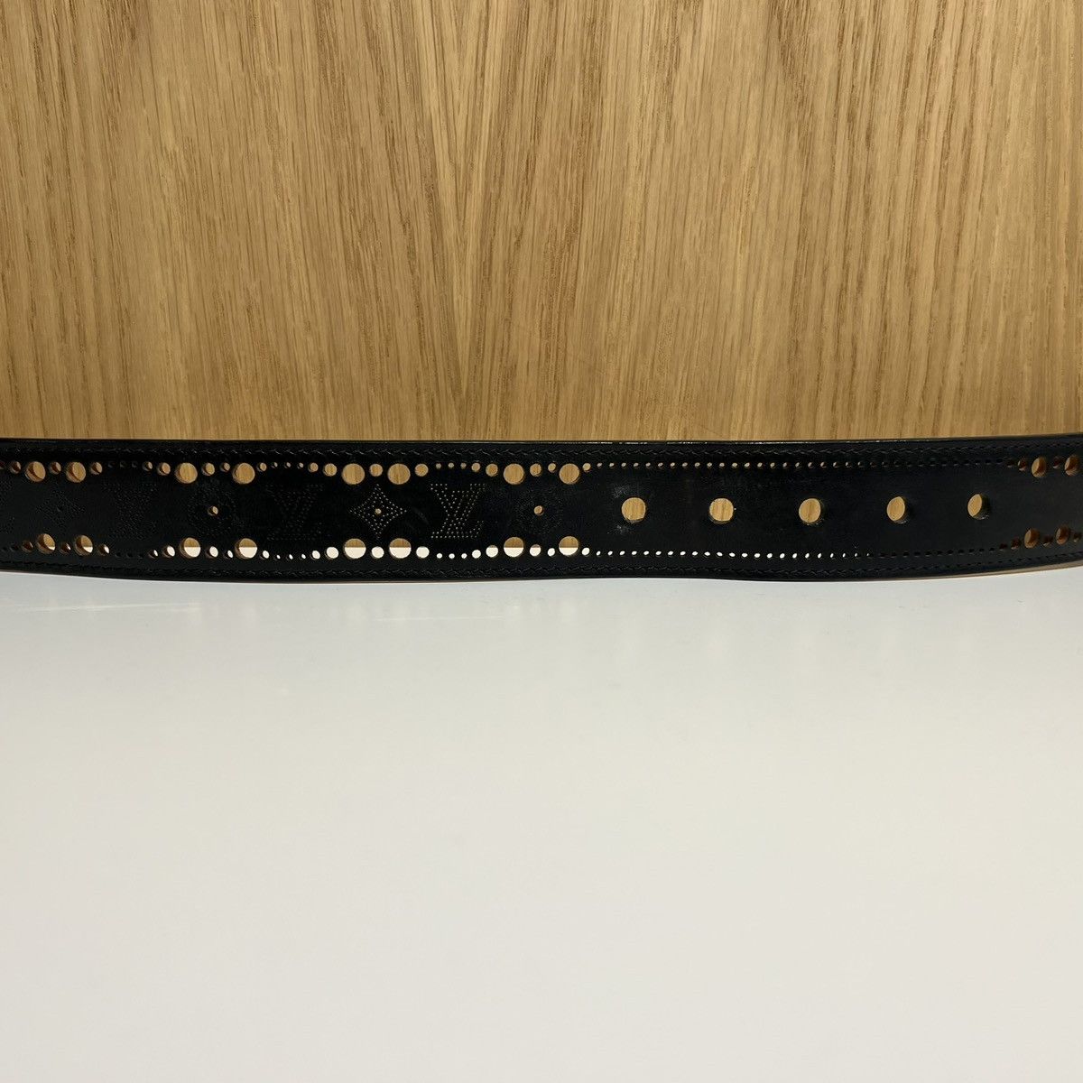 Louis Vuitton Louis Vuitton Perforated Nomad Phoenix Belt M9679 Size 34 - 5 Thumbnail