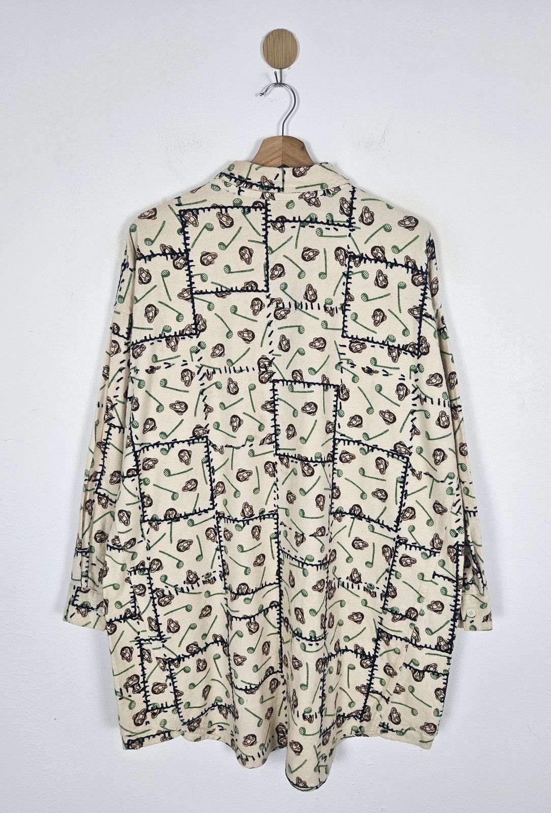 Ne-Net Ne-Net button down monkey shirt Size US XL / EU 56 / 4 - 2 Thumbnail