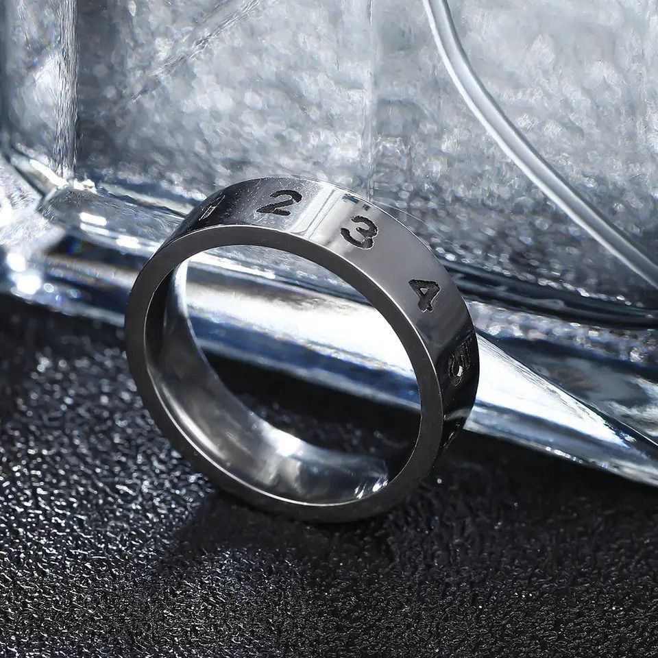 Jewelry Number Ring (Size 6-10 ) Size ONE SIZE - 2 Thumbnail