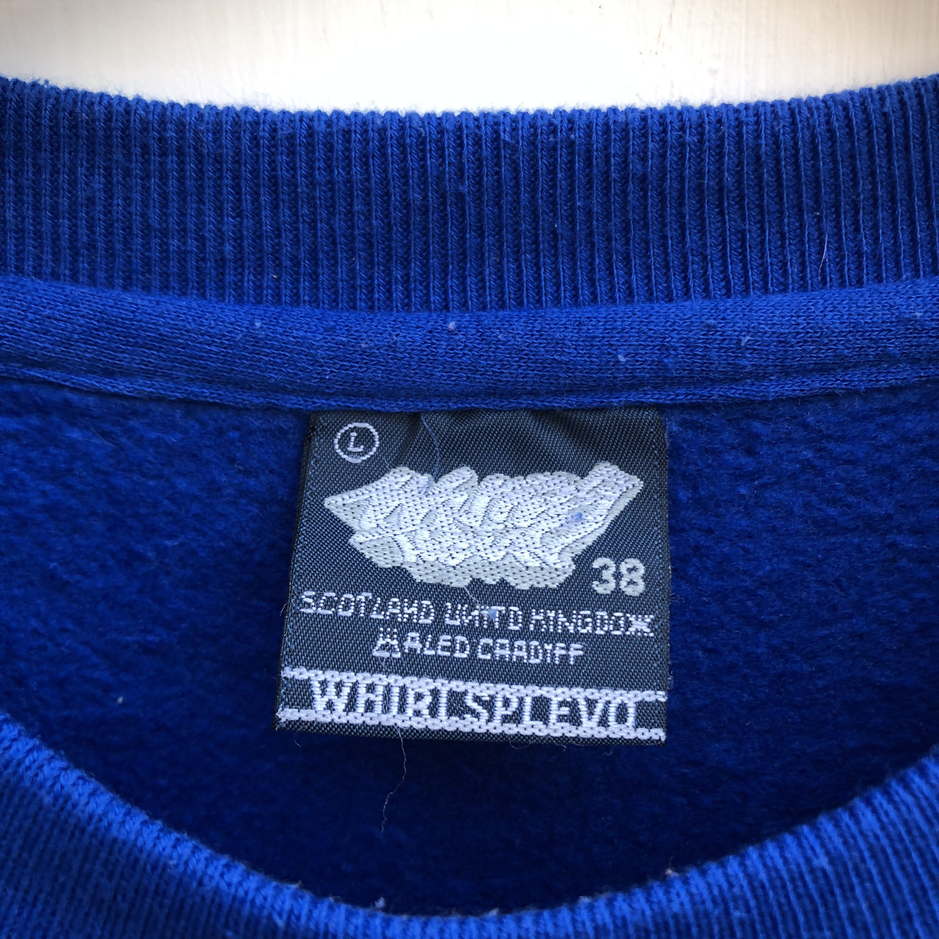 Japanese Brand WHIRL SPLEVO Crew Neck Sweatshirt #0916-30 Size US L / EU 52-54 / 3 - 4 Thumbnail