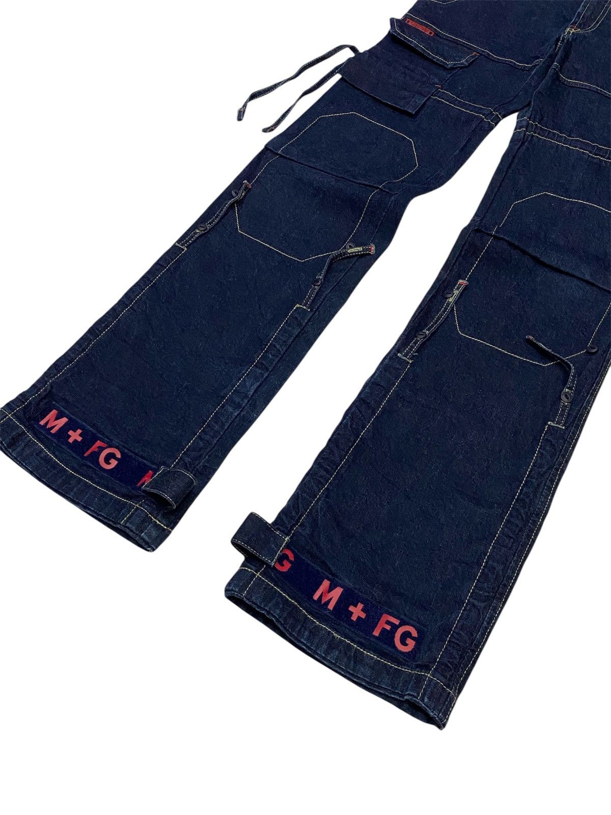 Marithe + Francois Girbaud Marithe Francois Girbaud Wide Leg Jeans Size 26" / US 2 / IT 38 - 3 Thumbnail