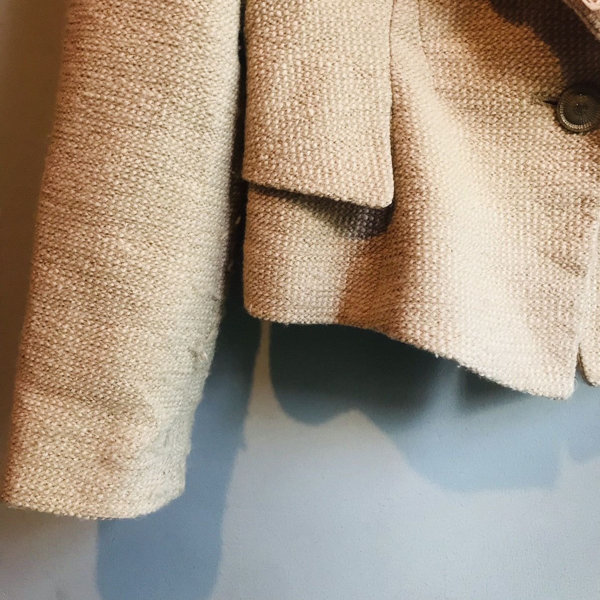 Designer × Vintage Line By Lynn Rosie Collar Crop Blazer Size M / US 6-8 / IT 42-44 - 5 Thumbnail