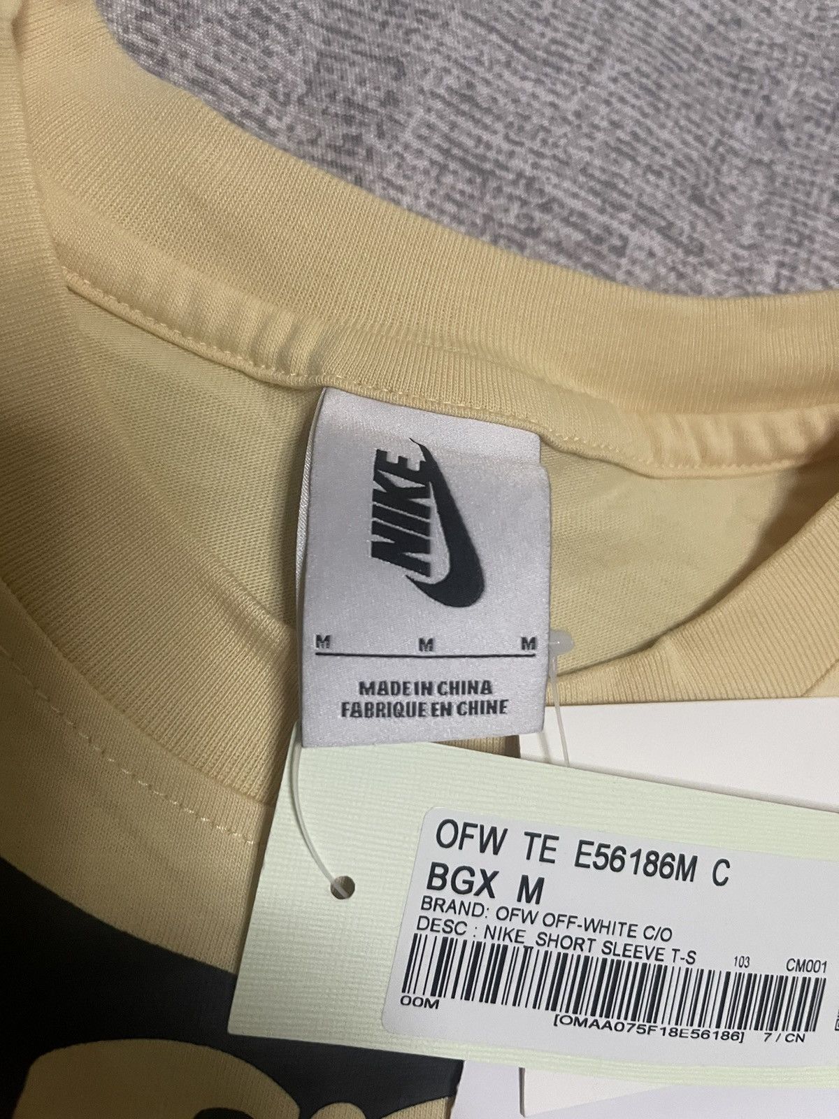 Nike × Off-White Off white nike NRg a6 tee Size US M / EU 48-50 / 2 - 3 Thumbnail