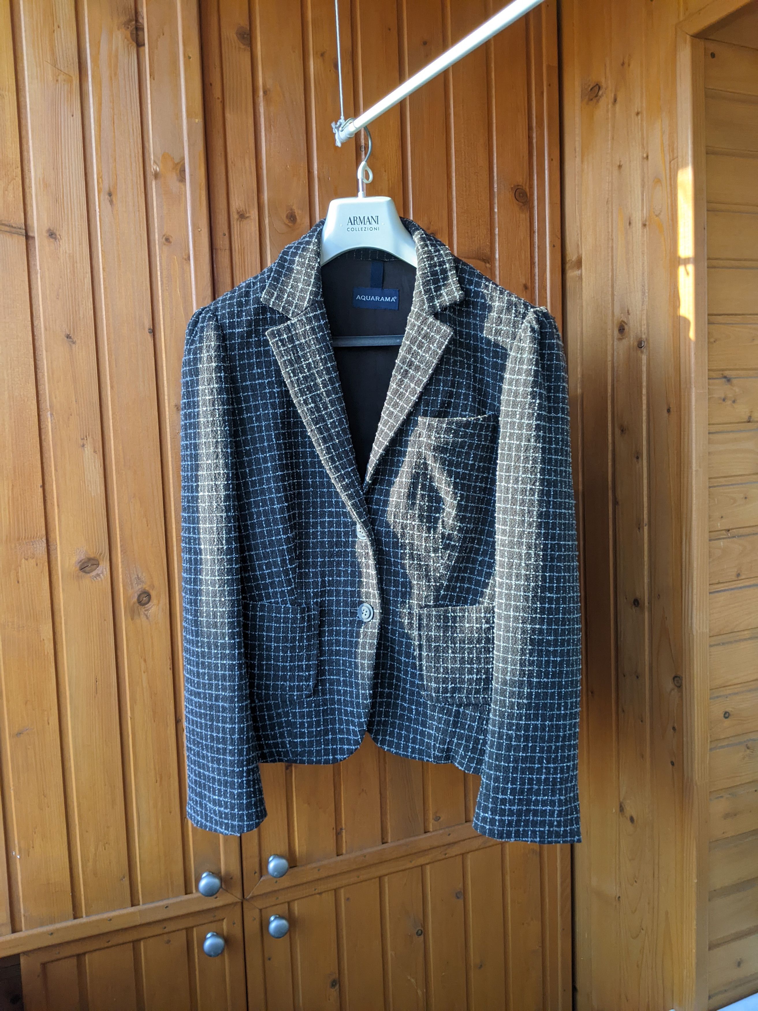 AQUARAMA Aquarama Womens Blazer Jacket Wool Gucci Dior Dolce Gabbana Size M / US 6-8 / IT 42-44 - 2 Thumbnail