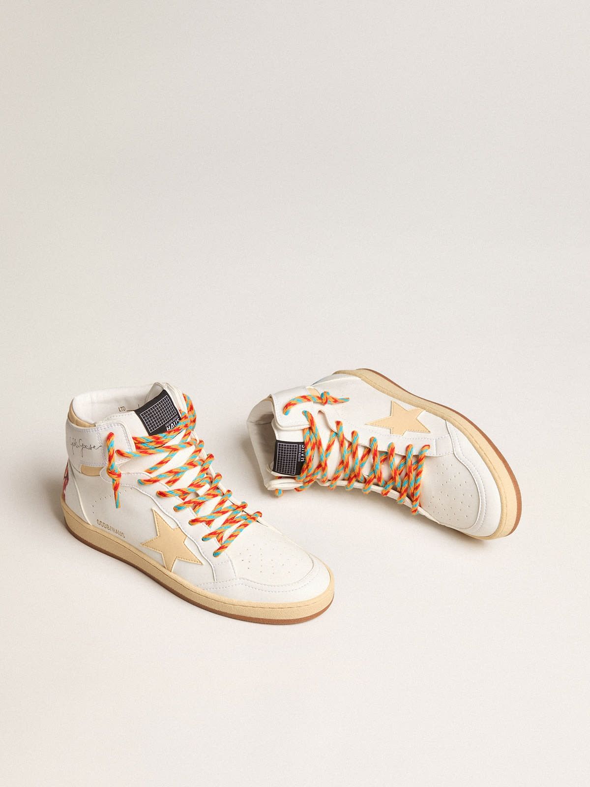 Golden Goose o1w1db10425 Exclusive HAUS of Dreamers Sky-Star Sneakers Size US 9 / EU 42 - 2 Thumbnail