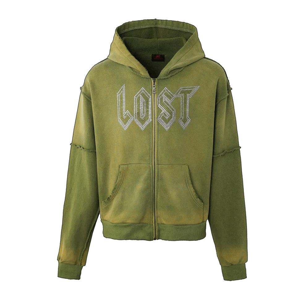 Lost Intricacy Hoodie Green