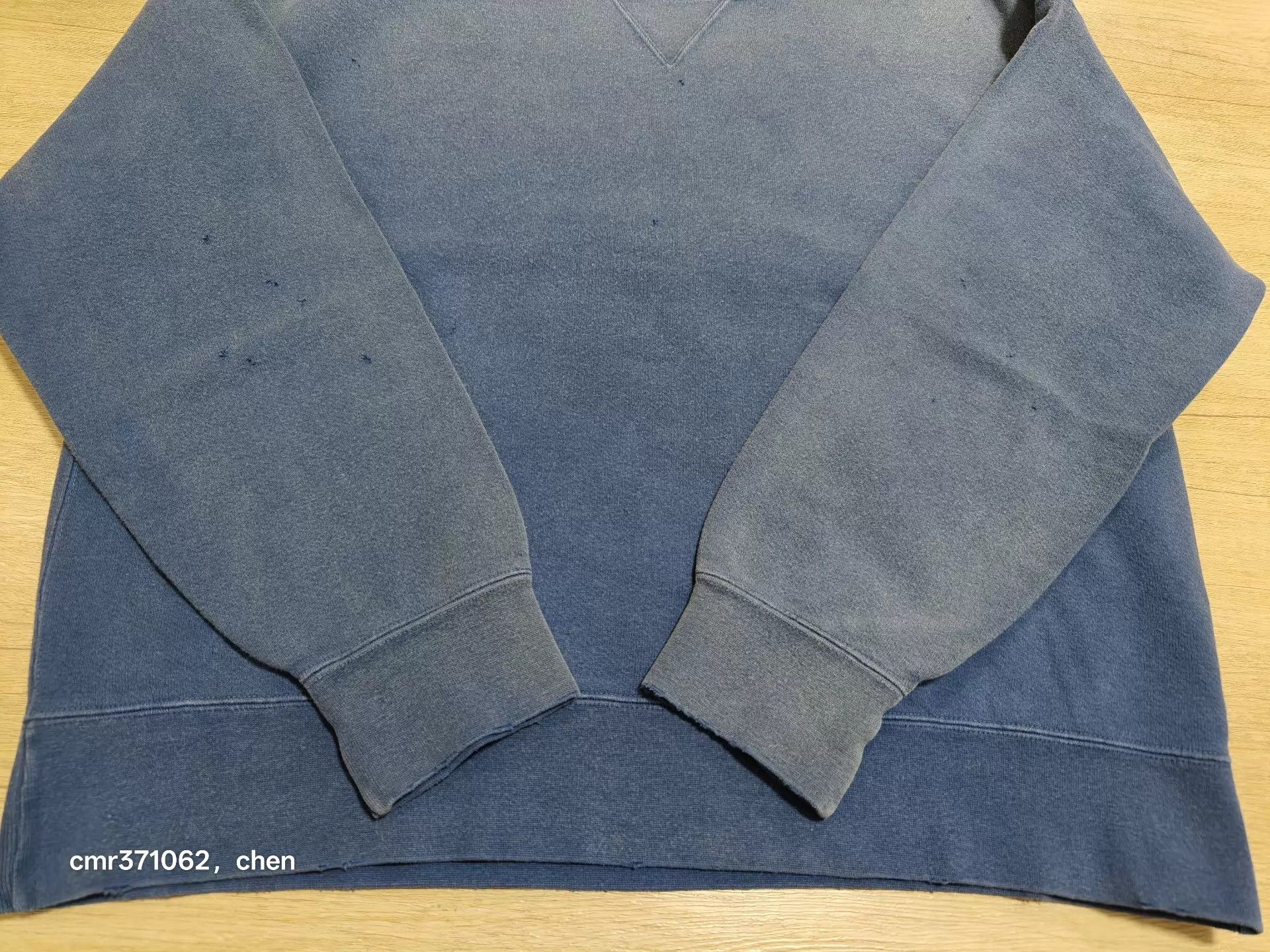 Visvim VISVIM 25AW JUMBO SB LS CRASH Navy 2 BN Sweatshirt Size US M / EU 48-50 / 2 - 4 Thumbnail