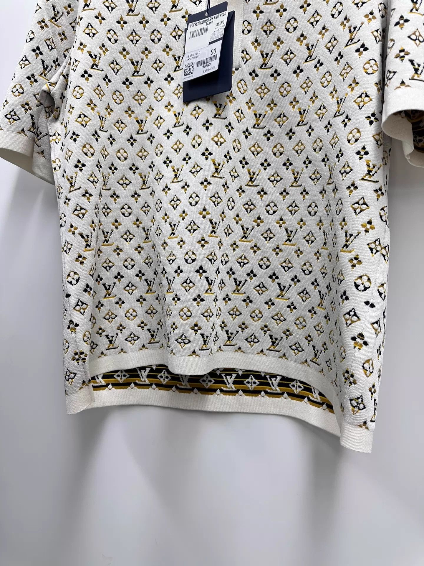 Louis Vuitton LV All Over Print Knit Sweater S Size US S / EU 44-46 / 1 - 5 Thumbnail