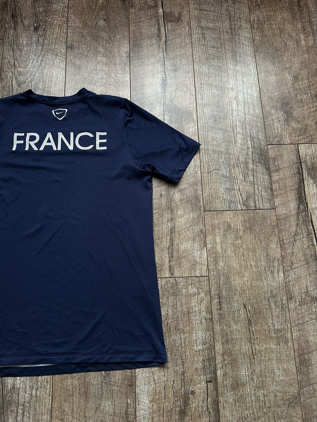 Nike Nike France National Team Training Y2K Jersey Size US L / EU 52-54 / 3 - 12 Thumbnail