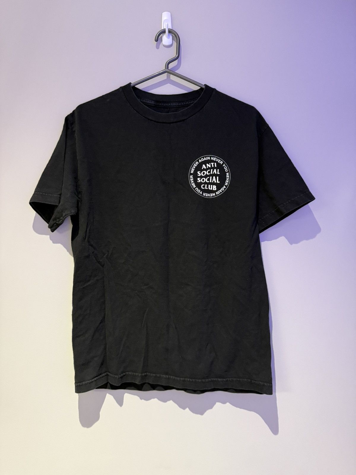 Anti Social Social Club Anti Social Social Club Never Again Tee Size US M / EU 48-50 / 2 - 1 Thumbnail