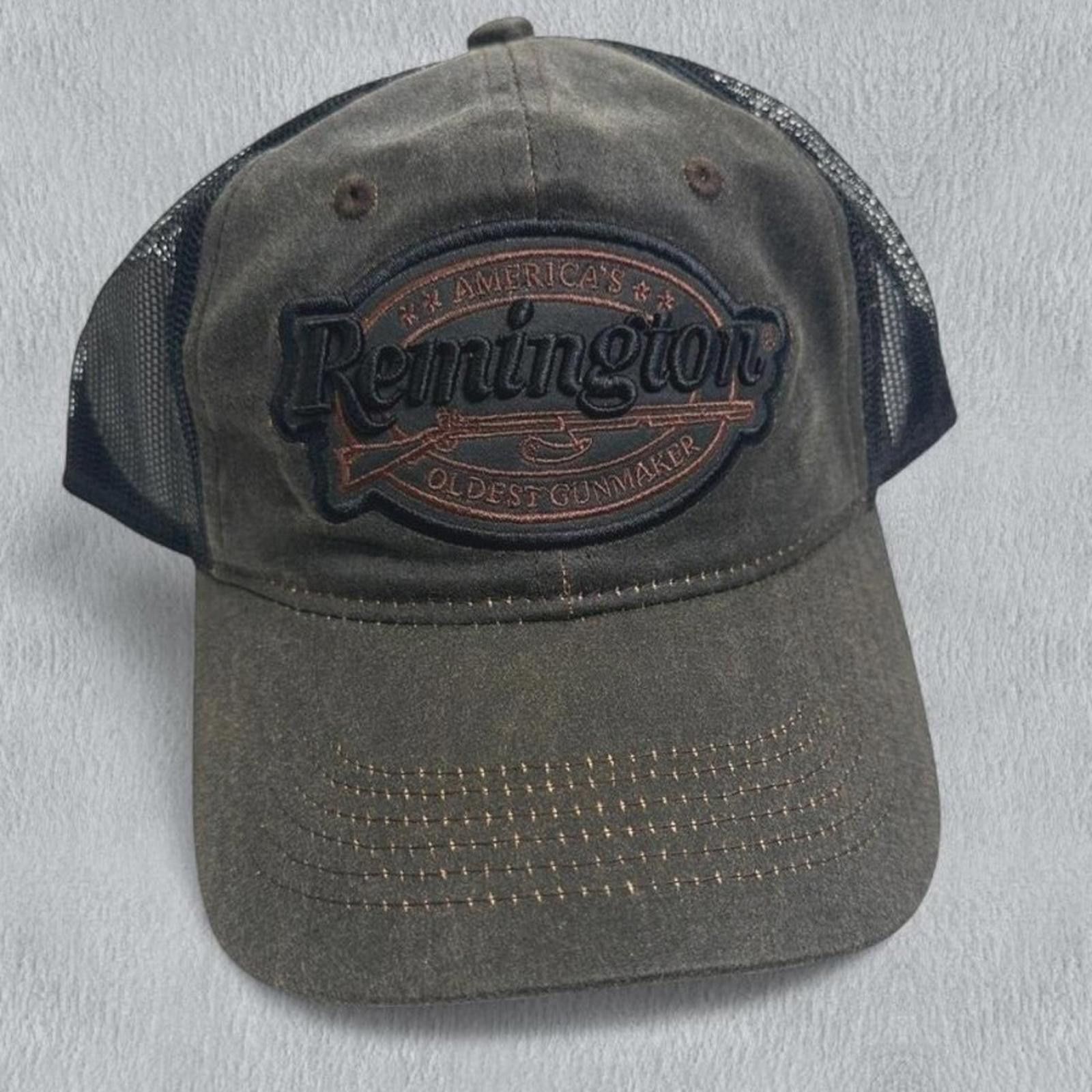 Ace Rivington NWT Remington Mens Weathered LC Logo Hat RM17A Dark Brown Size ONE SIZE - 1 Thumbnail