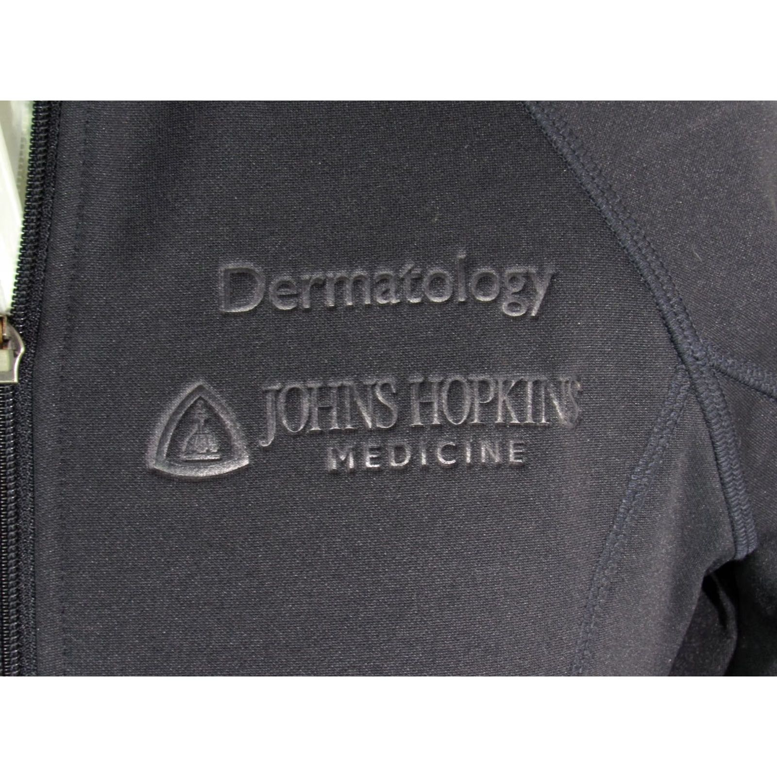 Vintage Elevate JOHN HOPKINS MEDICINE Dermatology Navy Blue Womens Small Jacket Size S / US 4 / IT 40 - 2 Thumbnail