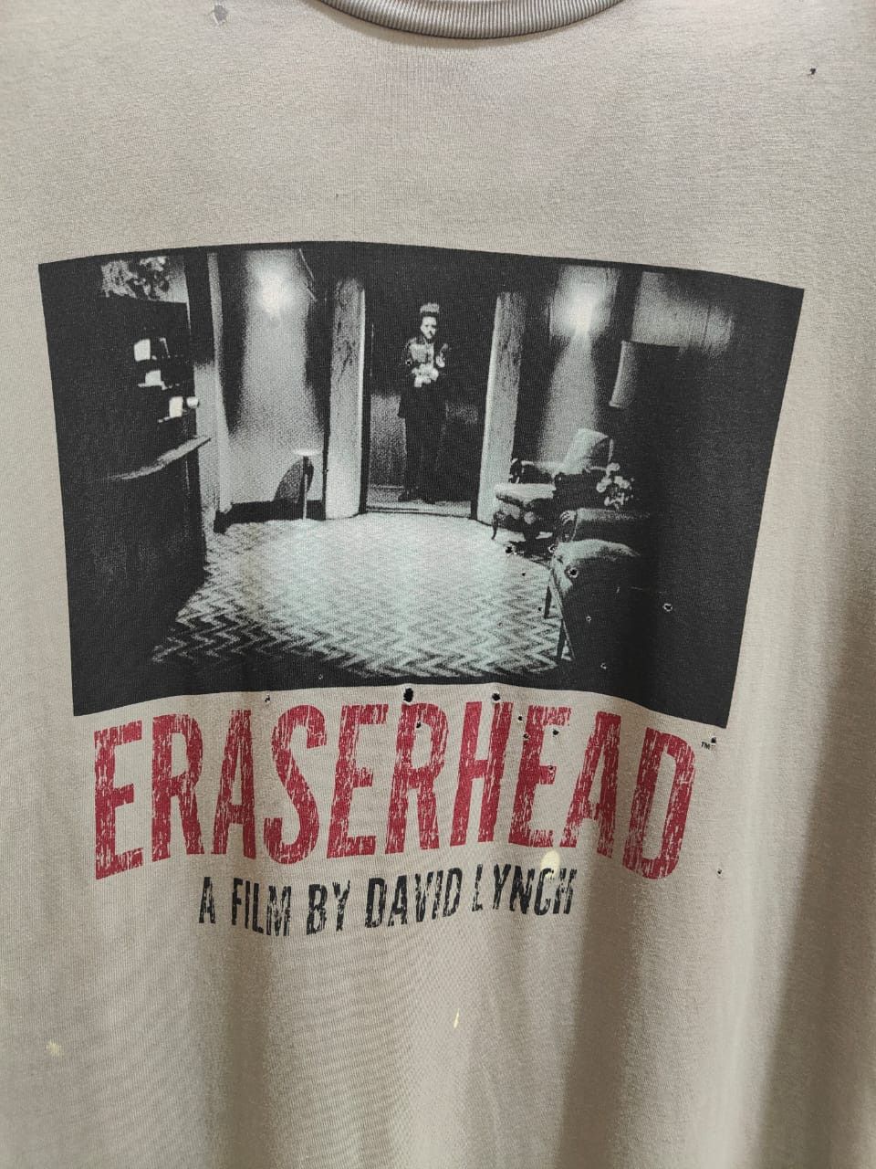 Vintage vintage UNIQLO X ERASERHEAD X FILM BY DAVID LYNCH Distressed Size US L / EU 52-54 / 3 - 2 Thumbnail