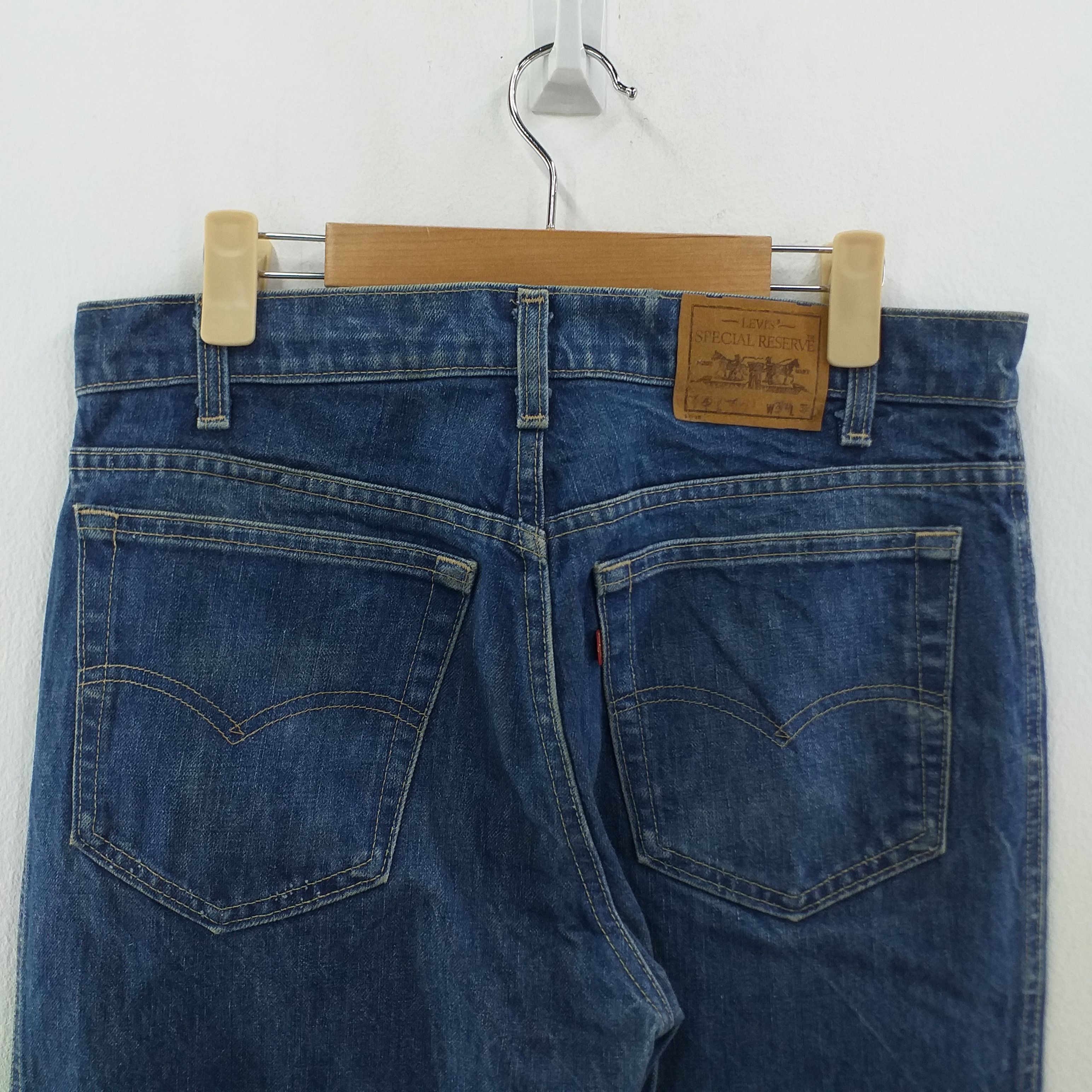 Levi's 80's Vintage Levi's Special Reserve Denim 33 x 29.5 -JN031 Size US 33 - 4 Thumbnail