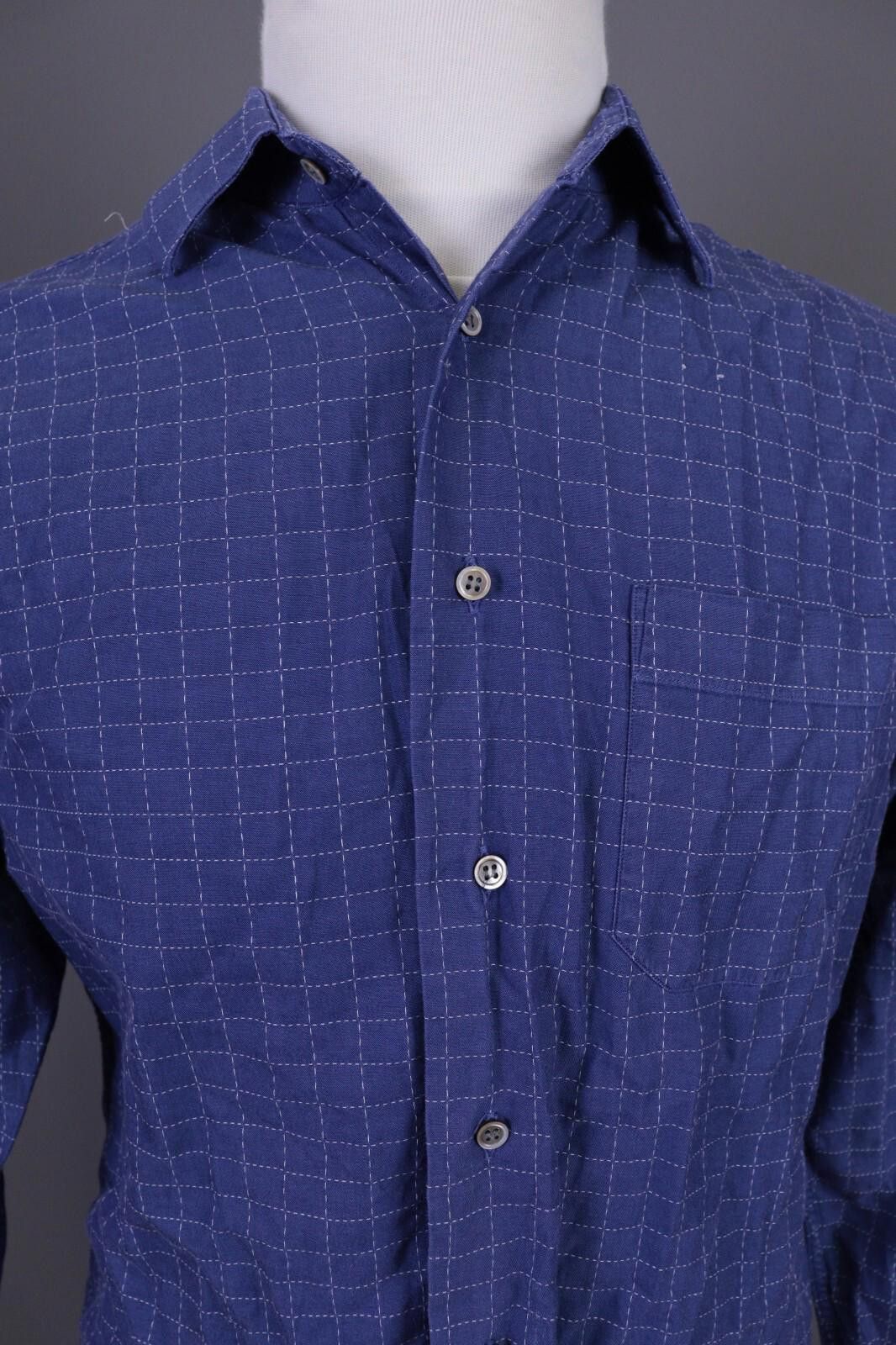 Christian Dior Monsieur Christian Dior Blue Check Dress Shirt Size 39 / 15 1/2 Size US M / EU 48-50 / 2 - 5 Thumbnail