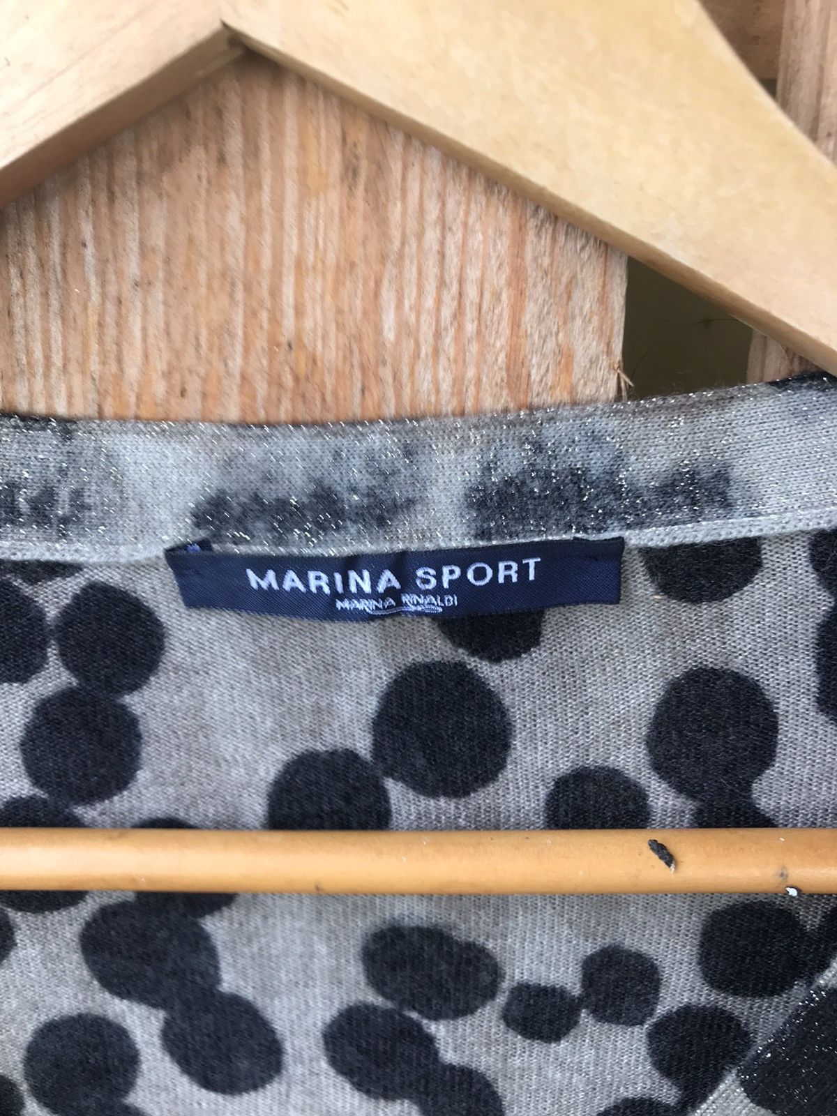 Marina Rinaldi Marina Sport Marina Rinaldi Polka Dot Cheetah Print Cardigan Size M / US 6-8 / IT 42-44 - 5 Thumbnail