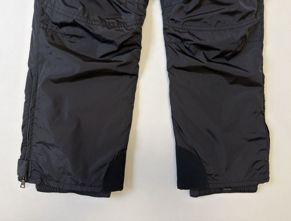 Prada Mid 2000s Black Nylon Ski Trousers Size 26" / US 2 / IT 38 - 10 Thumbnail