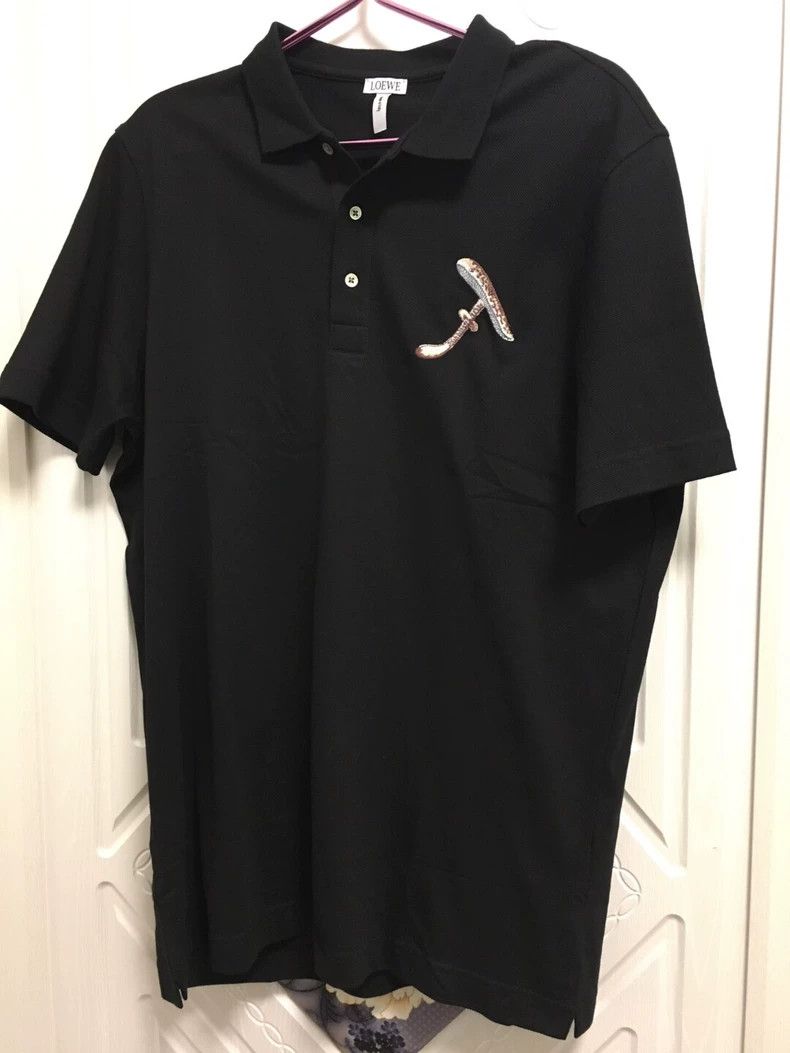 Loewe LOEWE Men's short-sleeved polo shirt Size US XL / EU 56 / 4 - 1 Thumbnail