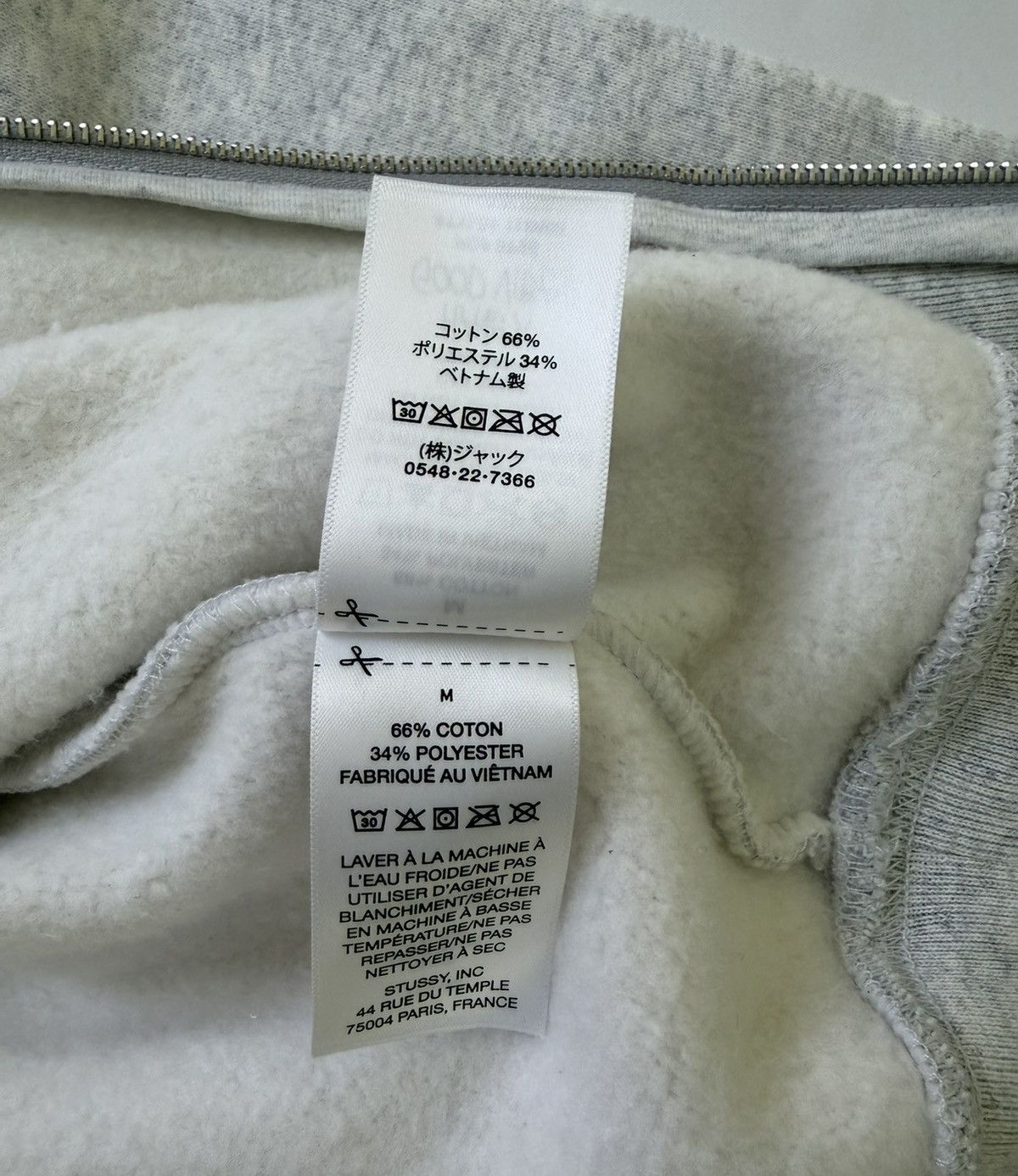 Stussy SS26 Stussy zip up hoodie Size US M / EU 48-50 / 2 - 10 Thumbnail