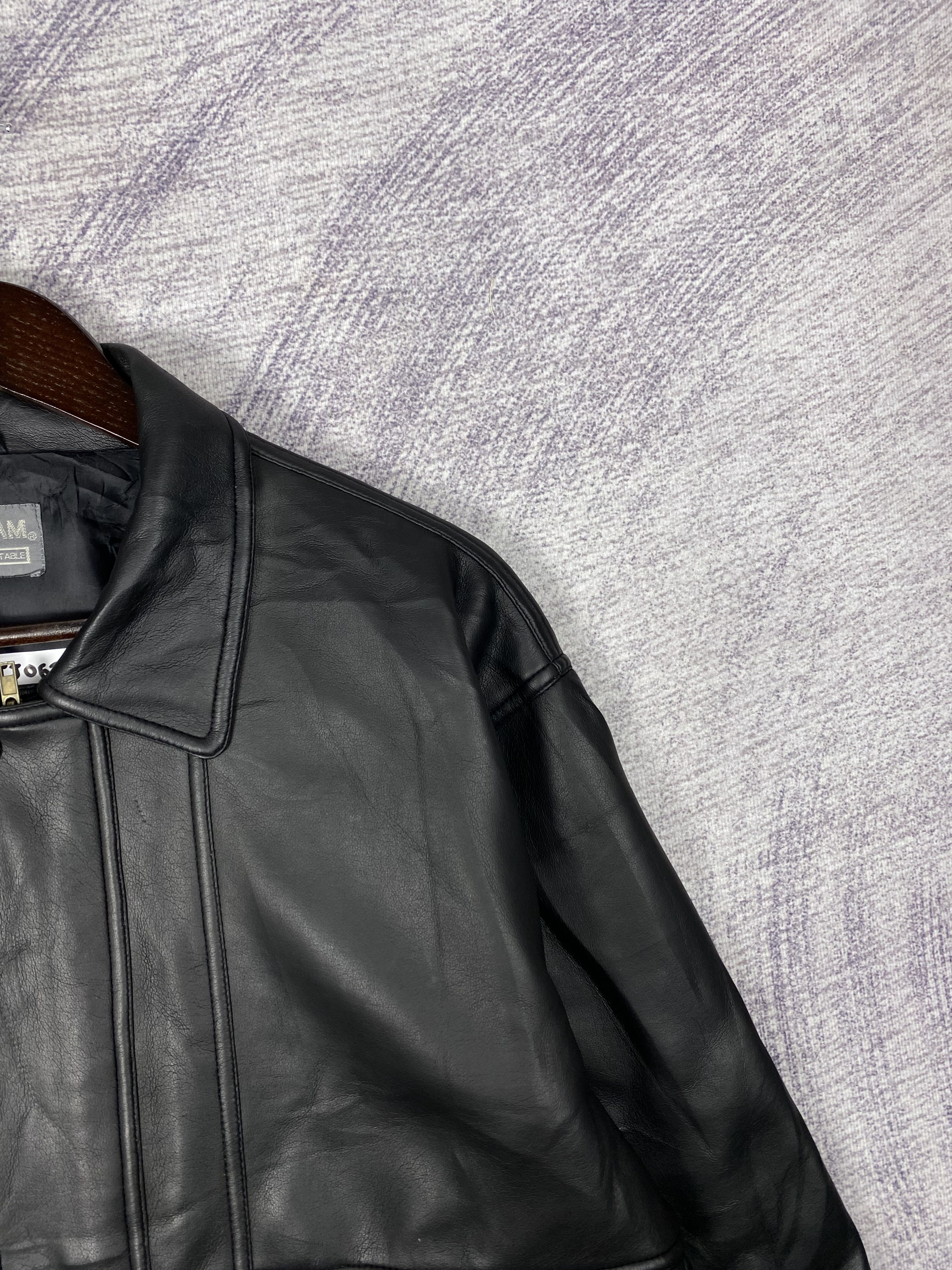 Japanese Brand Vintage Garam PVC Leather Black Jacket Size US M / EU 48-50 / 2 - 3 Thumbnail