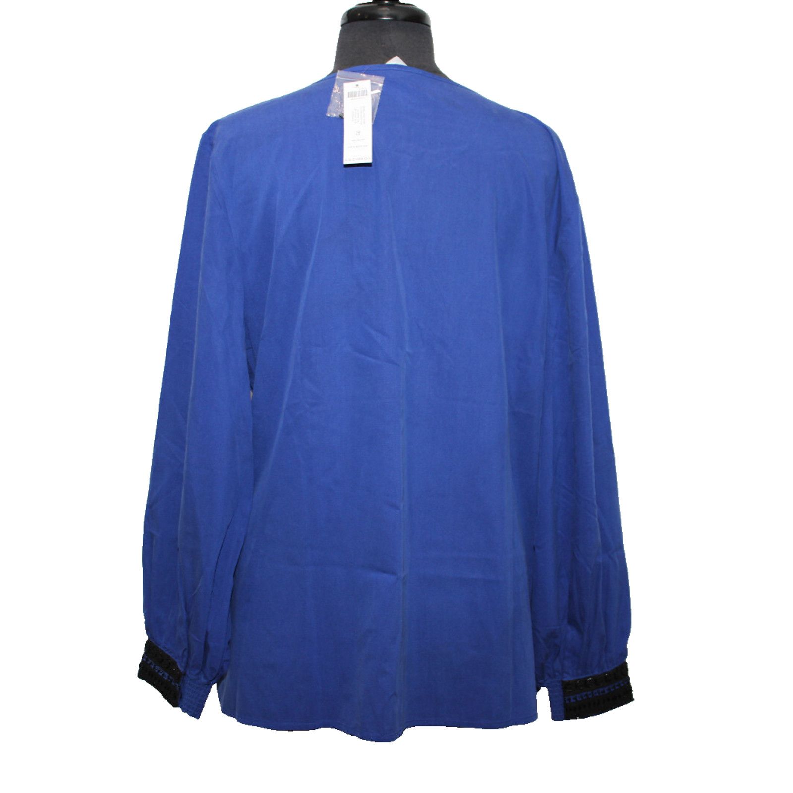 Chicos CHICOS Embellished Blouse Top LS Tunic Sz 3 US 16-18 $109 Size XXL / US 16-18 / IT 52-54 - 3 Thumbnail