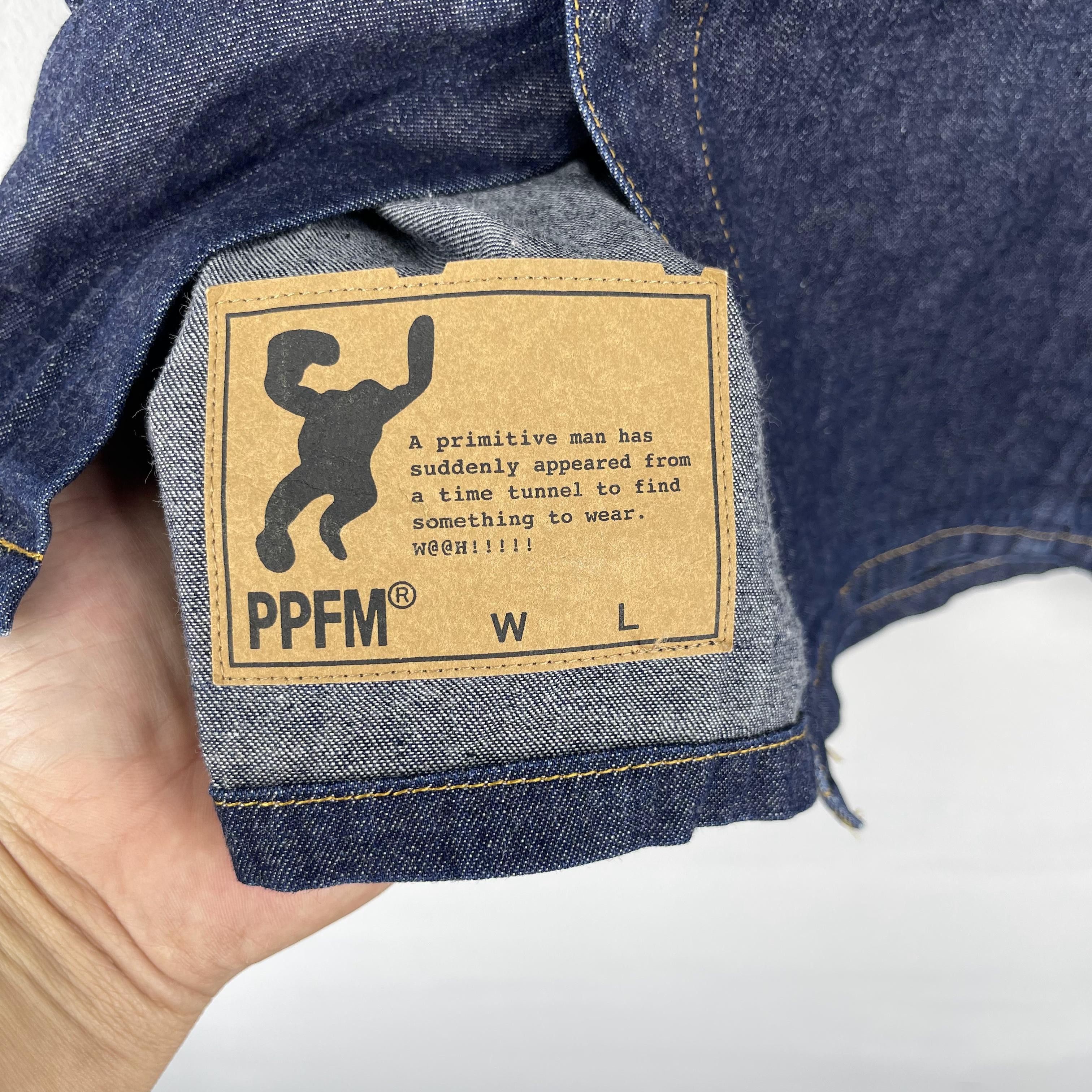 PPFM Vintage PPFM Japanese Denim Button Snap Shirt Size US M / EU 48-50 / 2 - 8 Thumbnail