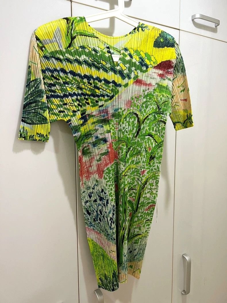 Issey Miyake Issey Miyake Tropical rainforest jacket Size L / US 10 / IT 46 - 1 Thumbnail