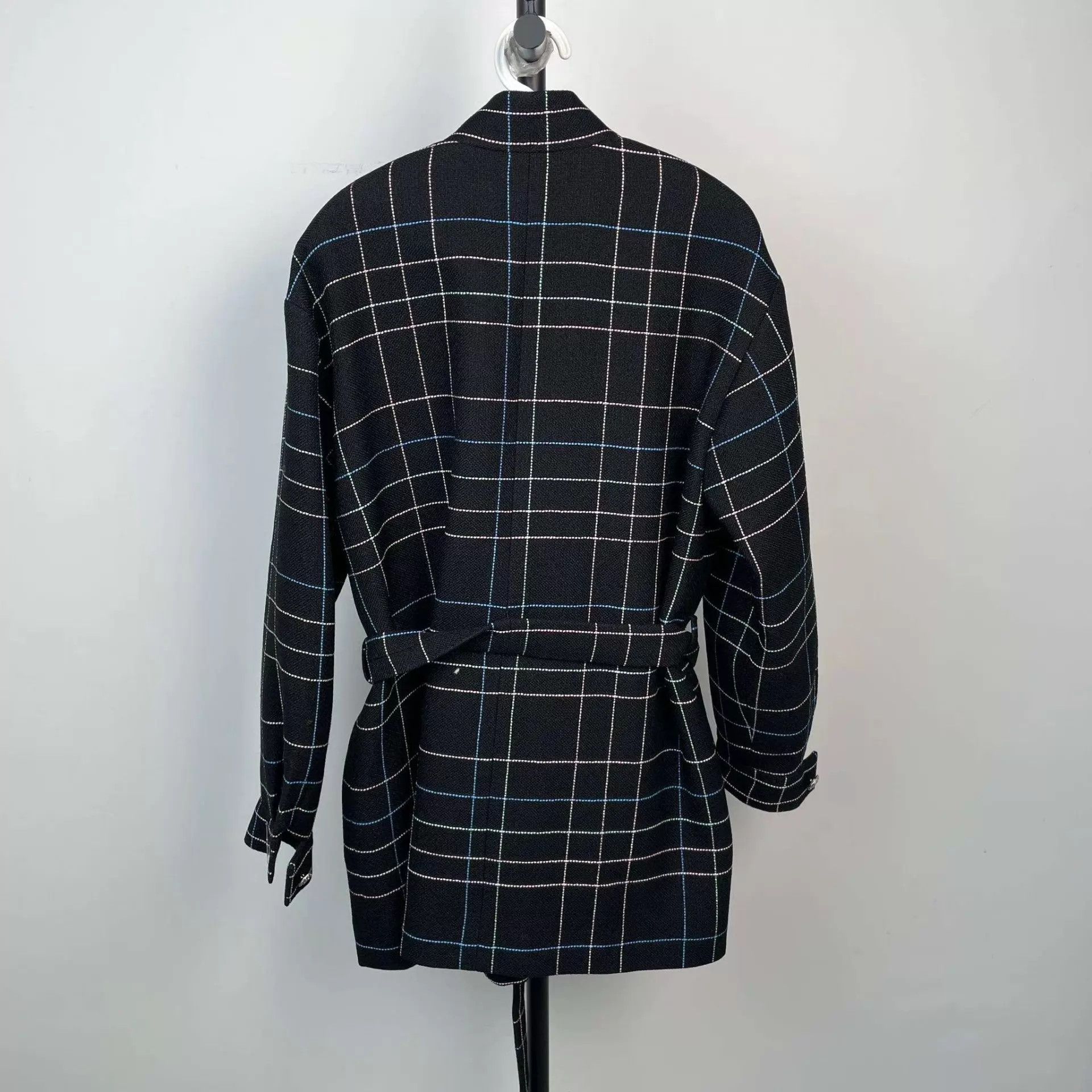 Chanel Chanel Wool 24S Tie-Front Jacket Black Size 36 Size XS / US 0-2 / IT 36-38 - 2 Thumbnail