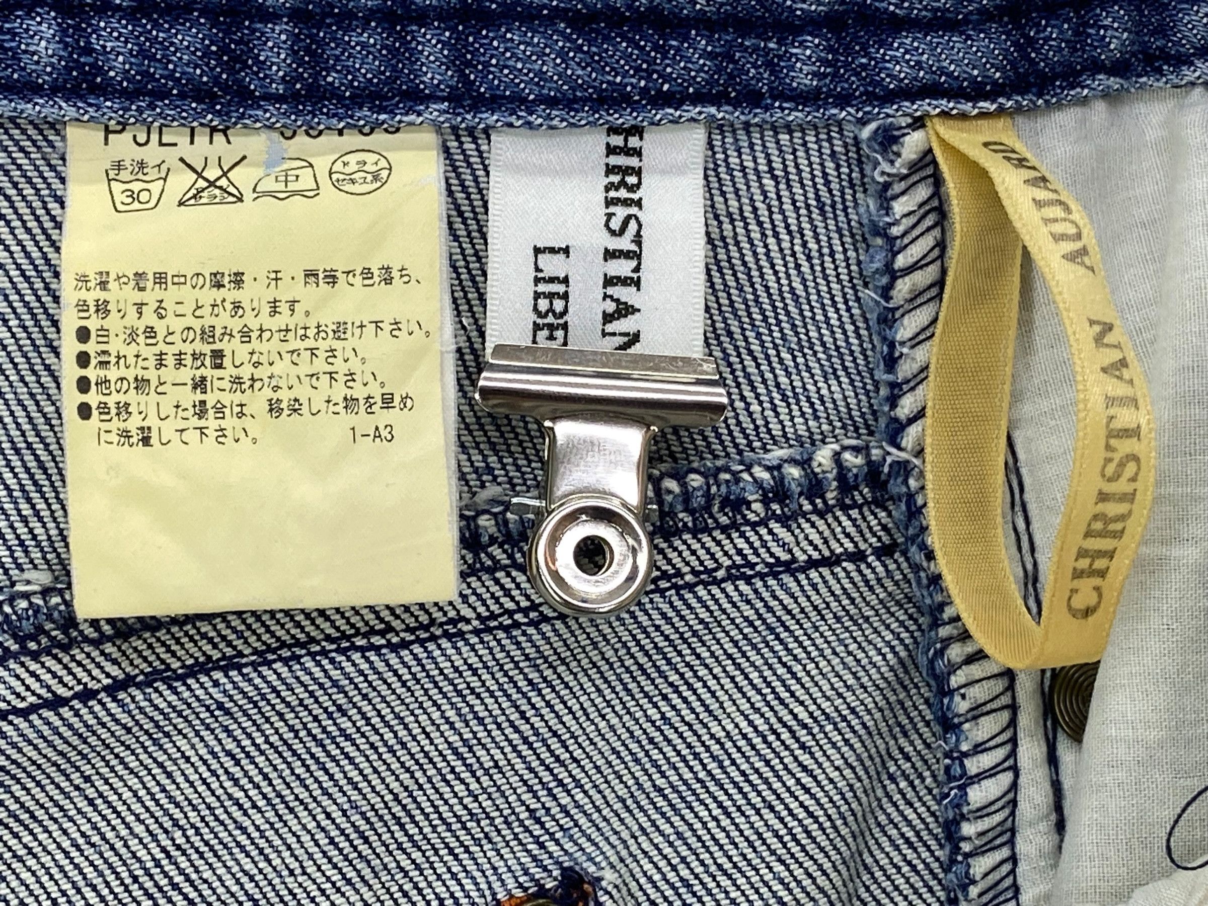 Japanese Brand Flare Jeans Pants Embroided Jeans Size US 32 / EU 48 - 8 Thumbnail