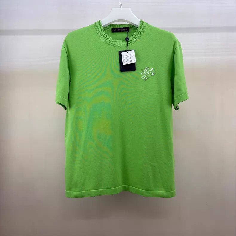 Louis Vuitton Louis Vuitton Green pin short sleeve Size US L / EU 52-54 / 3 - 1 Thumbnail