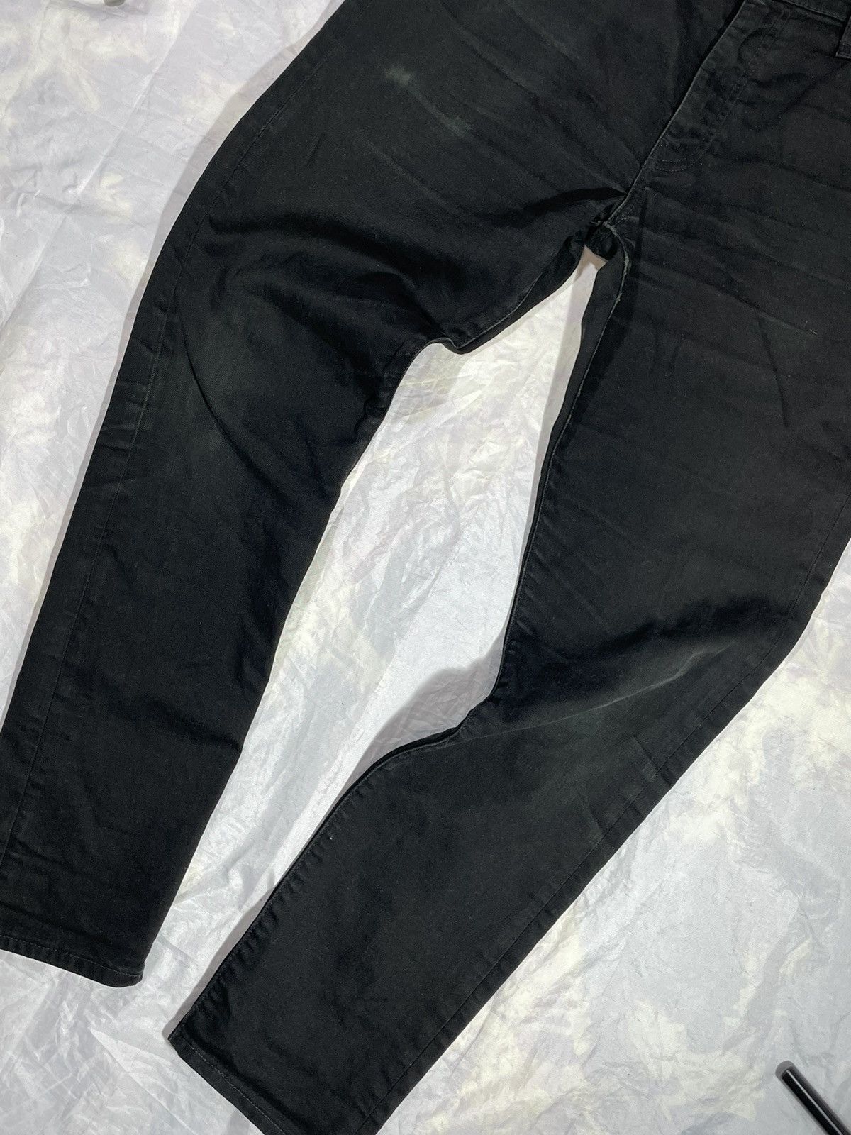 Levi's × Vintage Men's Levi’s 512 Vintage Black Denim Jeans – W33 L32 Size US 33 - 4 Thumbnail