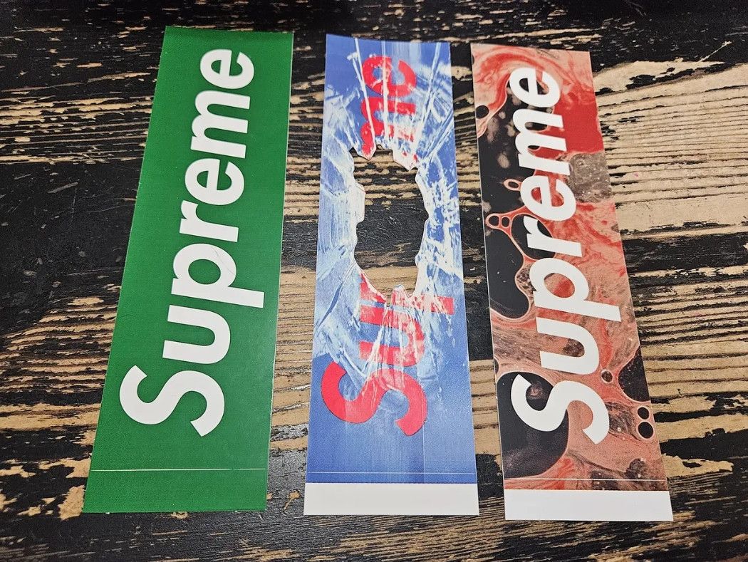 Supreme Supreme Bandanas Hav a Hank 3 pack Blue Red and Black