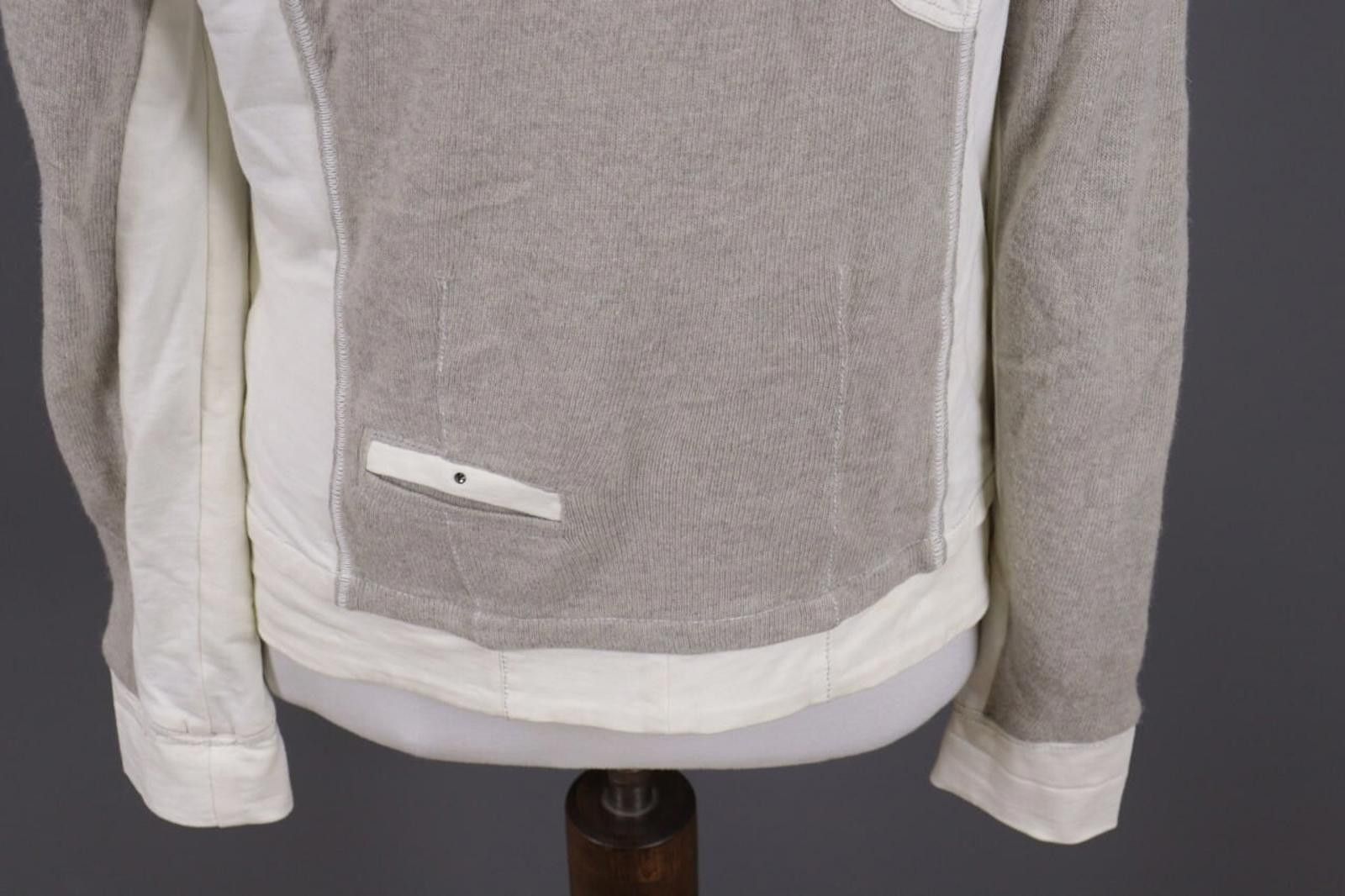Designer Elisa Cavaletti Gray Full Zip Embroidered Sweater Size XL Size XL / US 12-14 / IT 48-50 - 12 Thumbnail