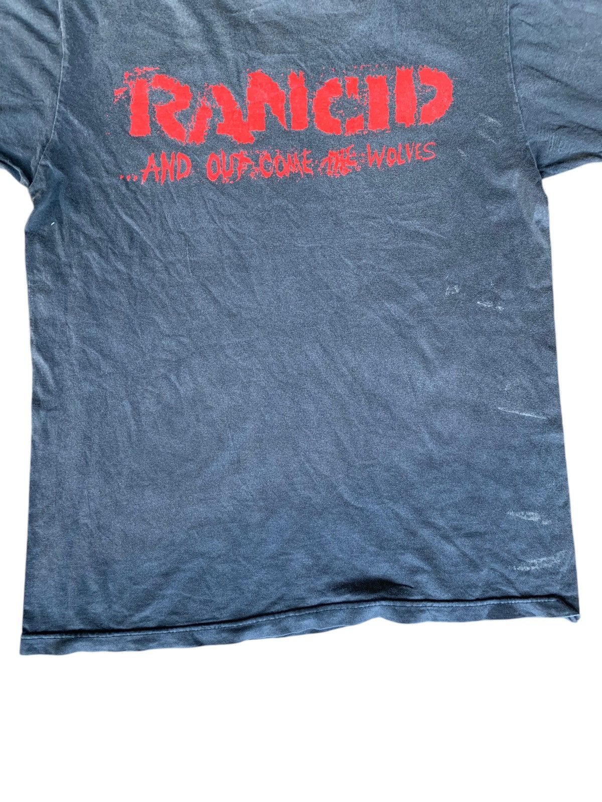 Band Tees × Vintage VINTAGE RANCID PUNK SUNFADED WALL OF FAME DISTRESSED SHIRT Size US S / EU 44-46 / 1 - 7 Thumbnail